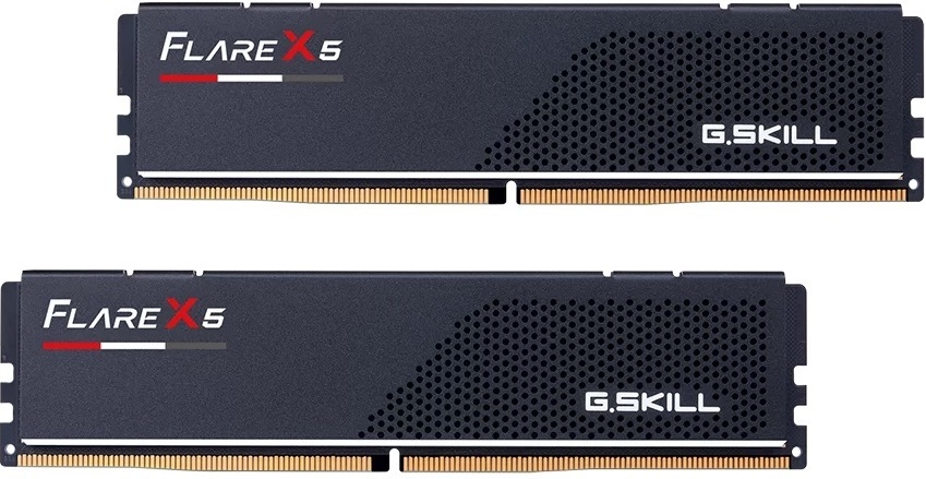 G.Skill Flare X5 DDR5 6000 MHz CL32 AMD EXPO 32 Gt -muistimodulipaketti, musta