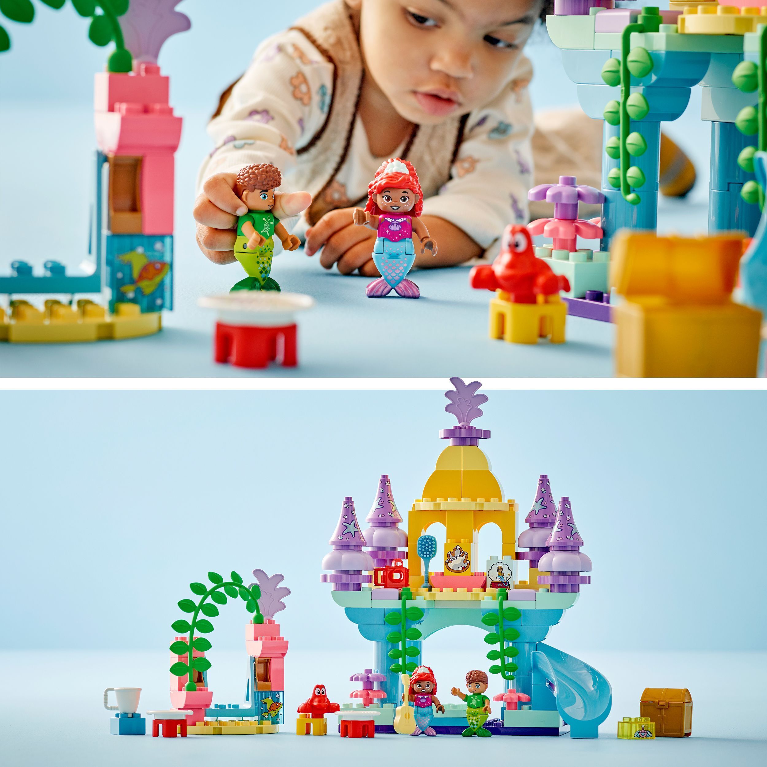 LEGO DUPLO Disney TM 10435  - Arielin vedenalainen taikalinna