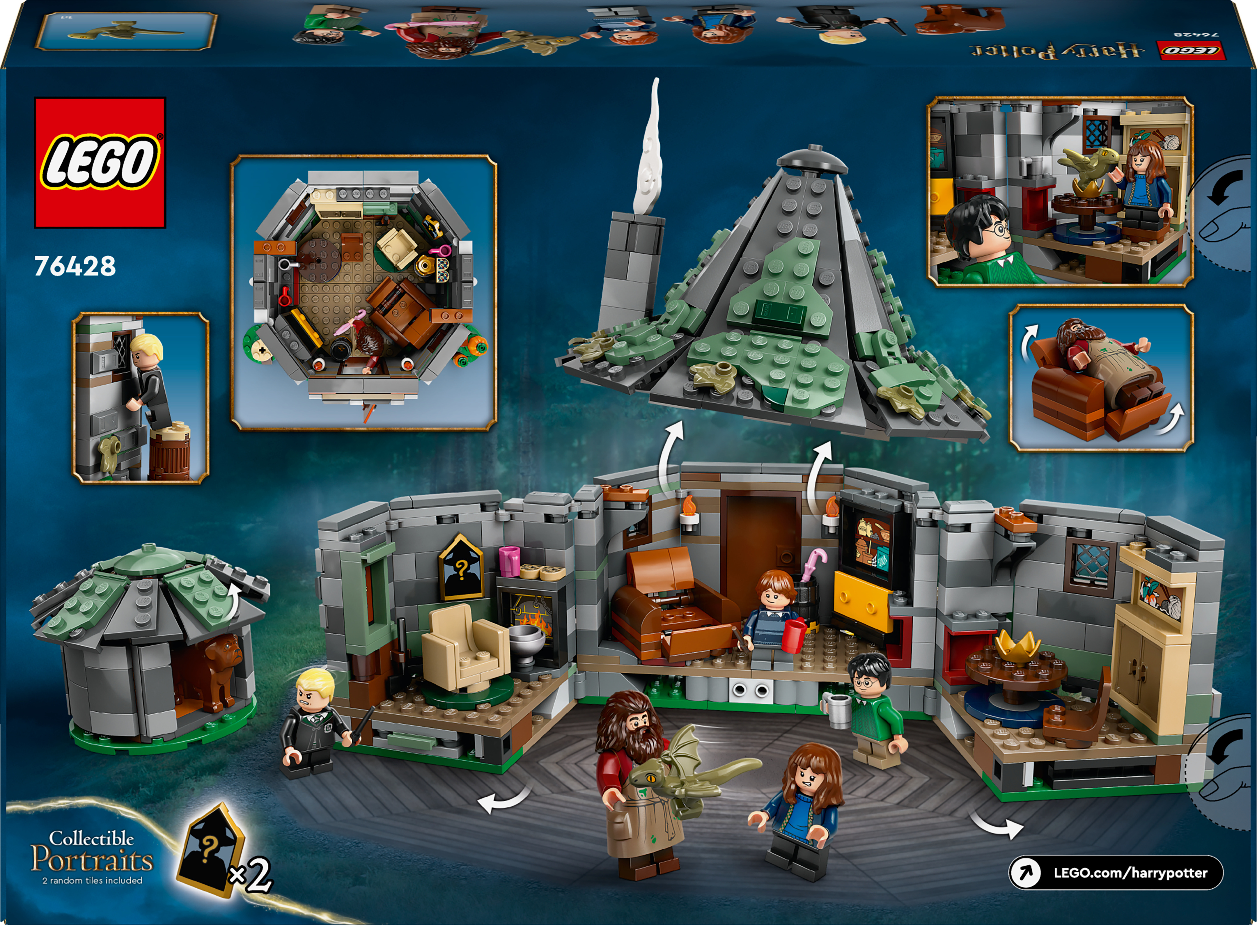 LEGO Harry Potter 76428  - Hagridin mökki: Odottamaton vierailu