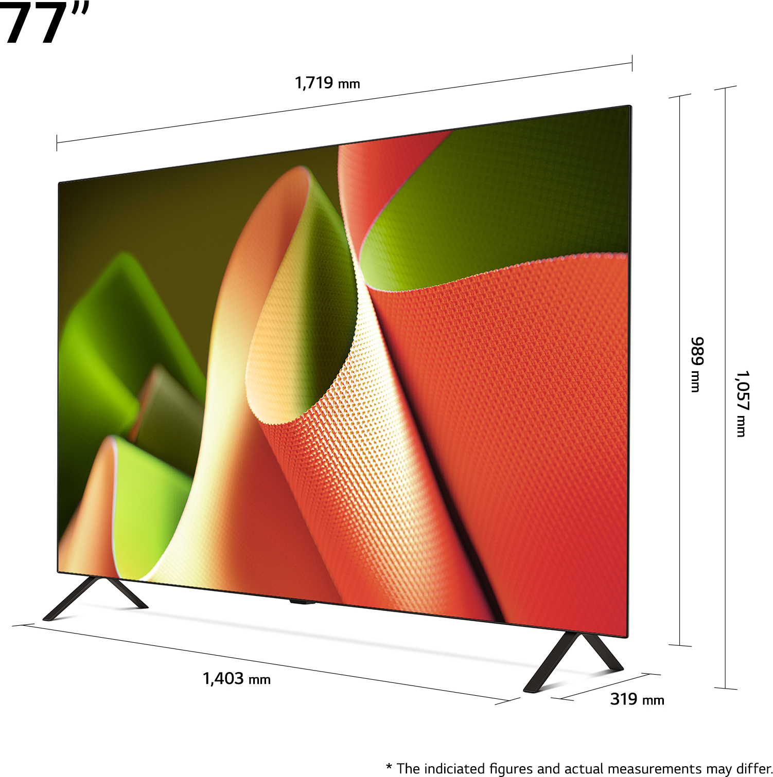 LG 77'' OLED B4 – 4K TV
