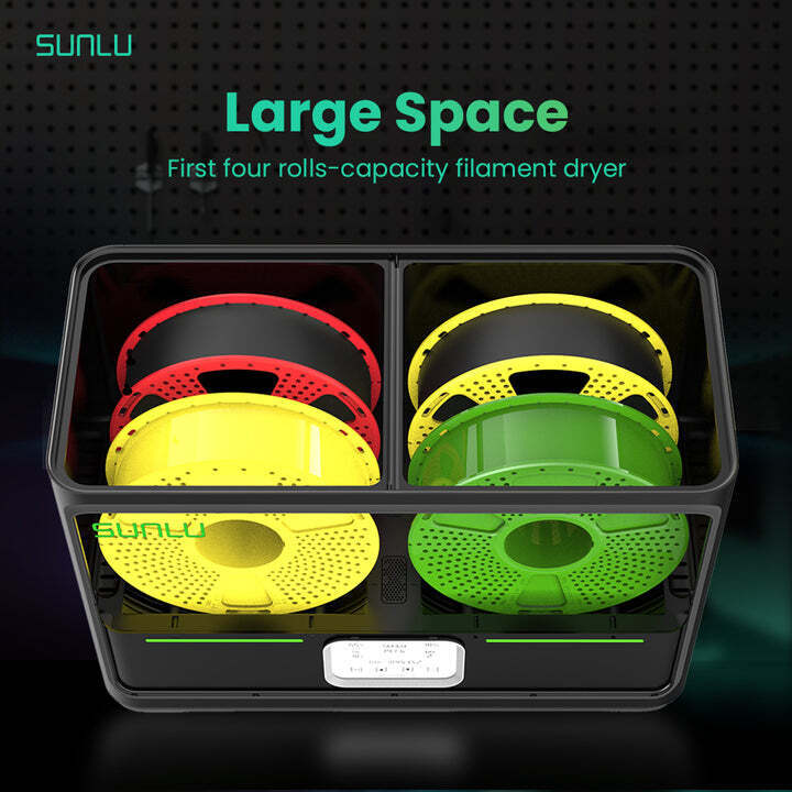 SUNLU FilaDryer S4 -filamenttikuivuri