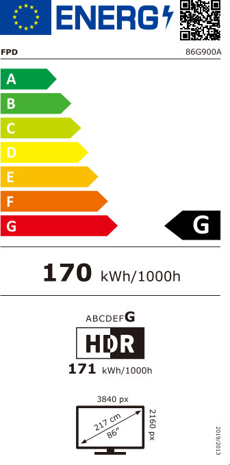 FPD 86" G900 – 4K LED Google TV