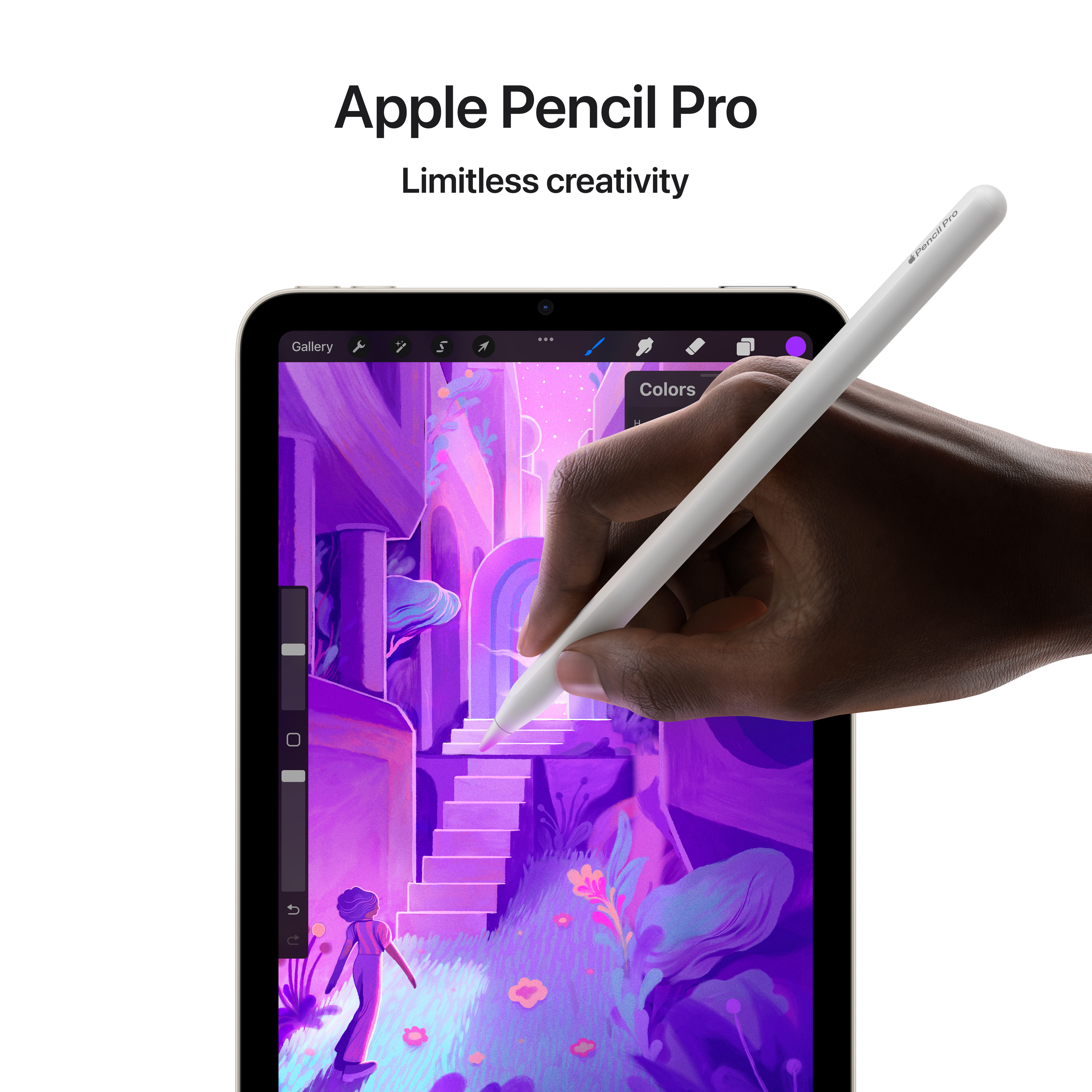 Apple iPad mini 128 Gt WiFi 2024 -tabletti, tähtivalkea (MXN83)
