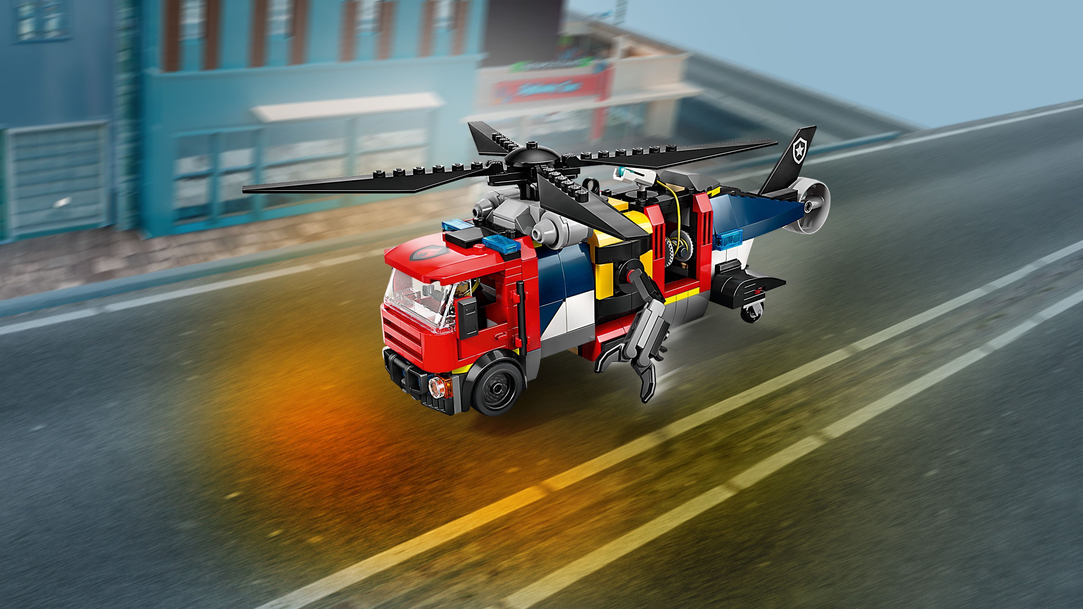 LEGO City 60462 – Helikopteri, paloauto ja sukellusvene yhdessä