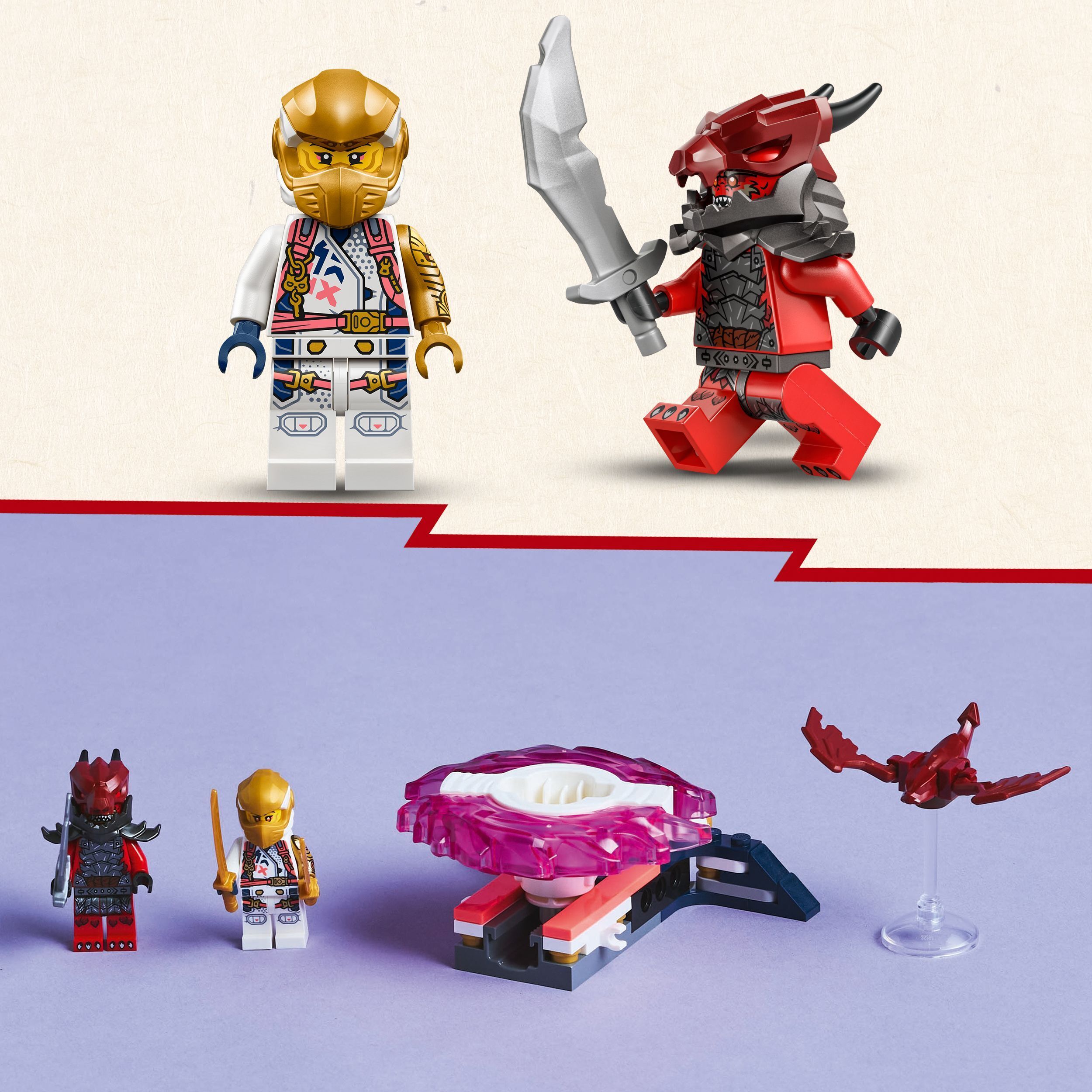 LEGO Ninjago 71824 – Soran Spinjitzu-lohikäärmespinneri