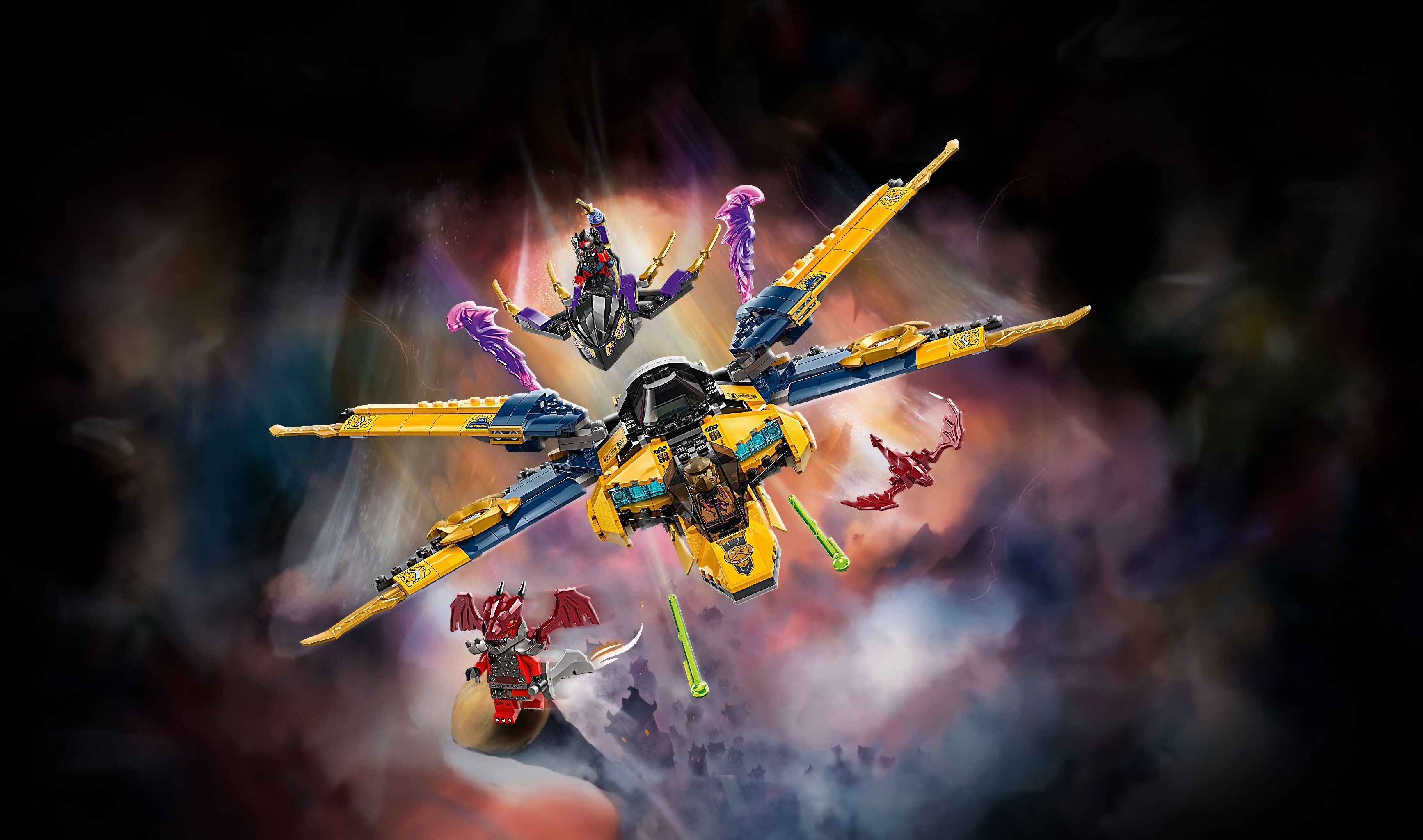 LEGO Ninjago 71833 – Rasin ja Arinin supernopea suihkari