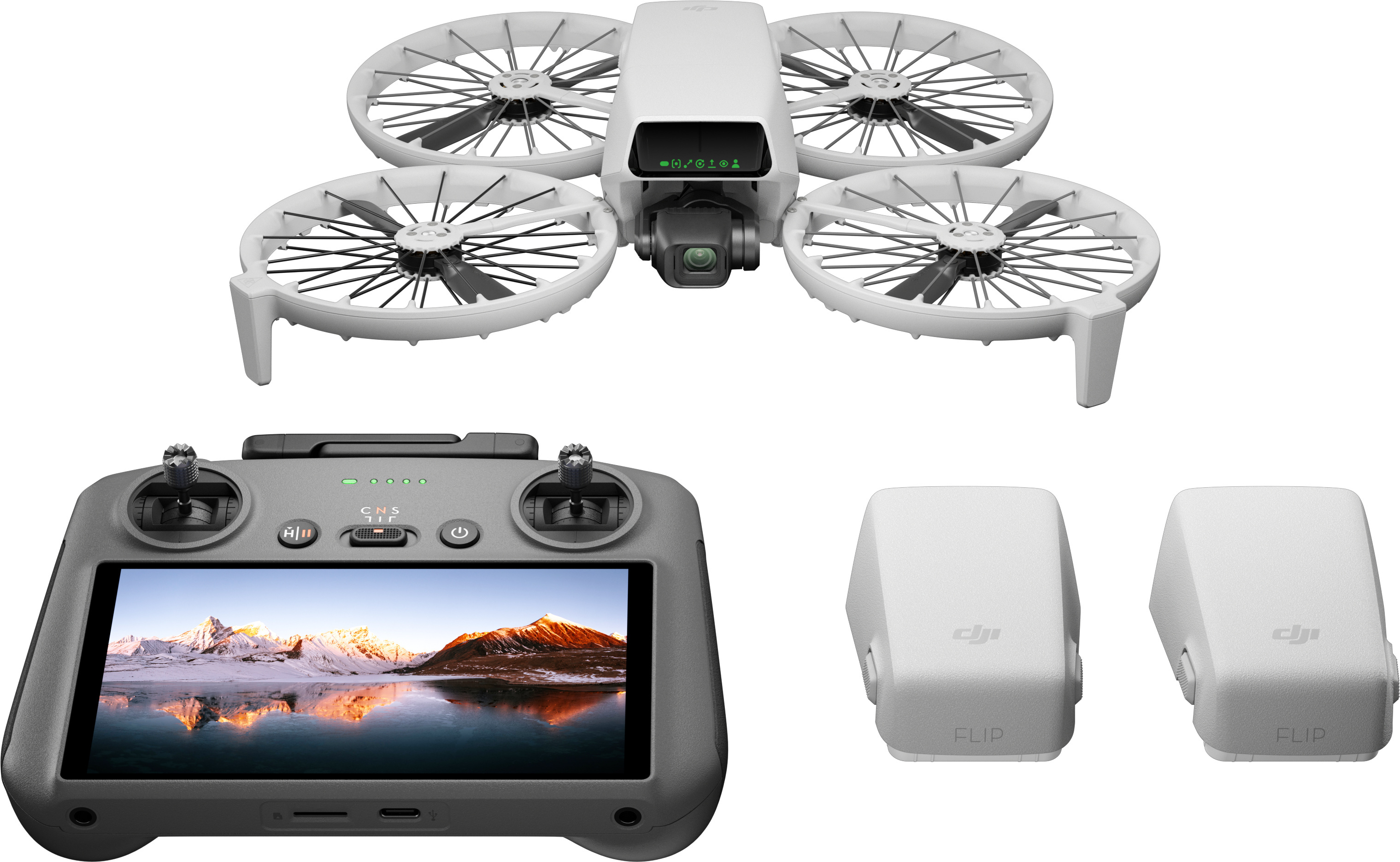 DJI Flip Fly More Combo (DJI RC 2) dronepaketti