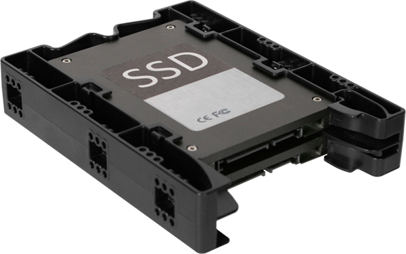 IcyDock MB290SP-B 2 x 2.5" - 3,5" -adapteri