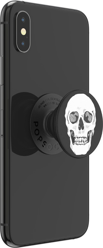 PopSockets PopGrip -puhelinpidike, Shaky Bones White