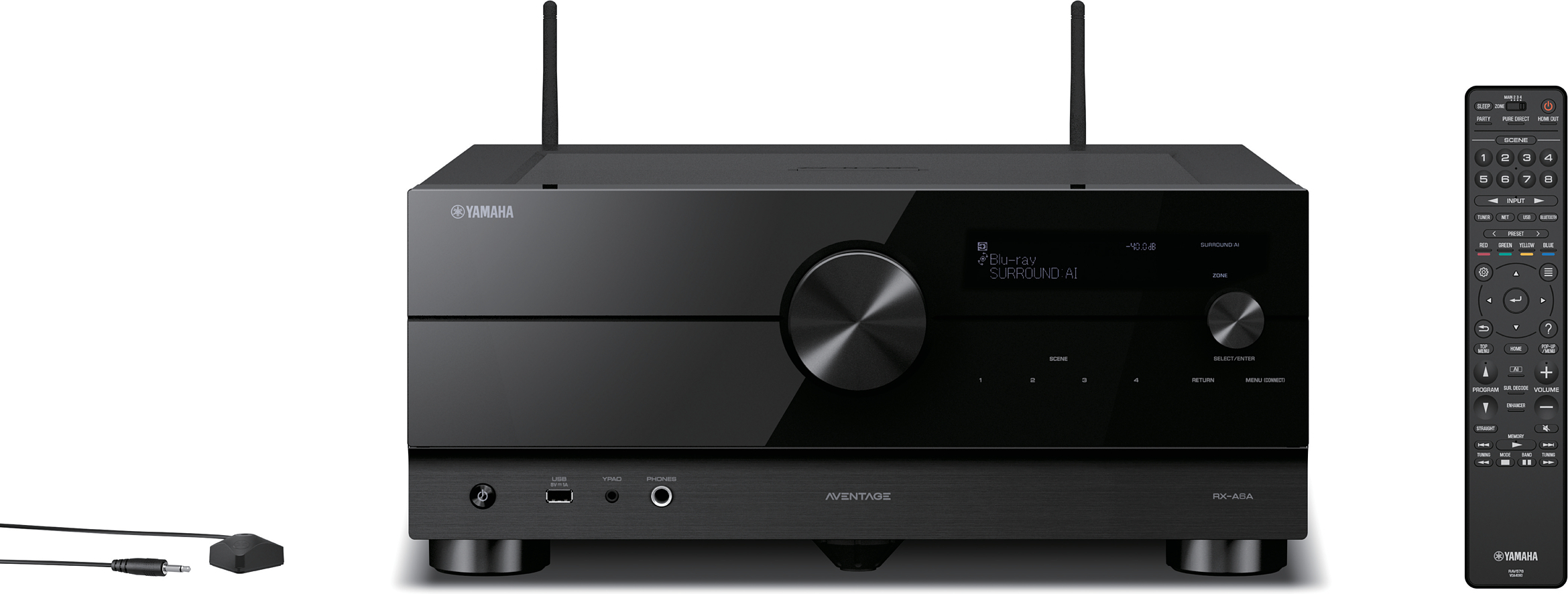 Yamaha RX-A6A AVENTAGE -9.2 AV-viritinvahvistin, musta