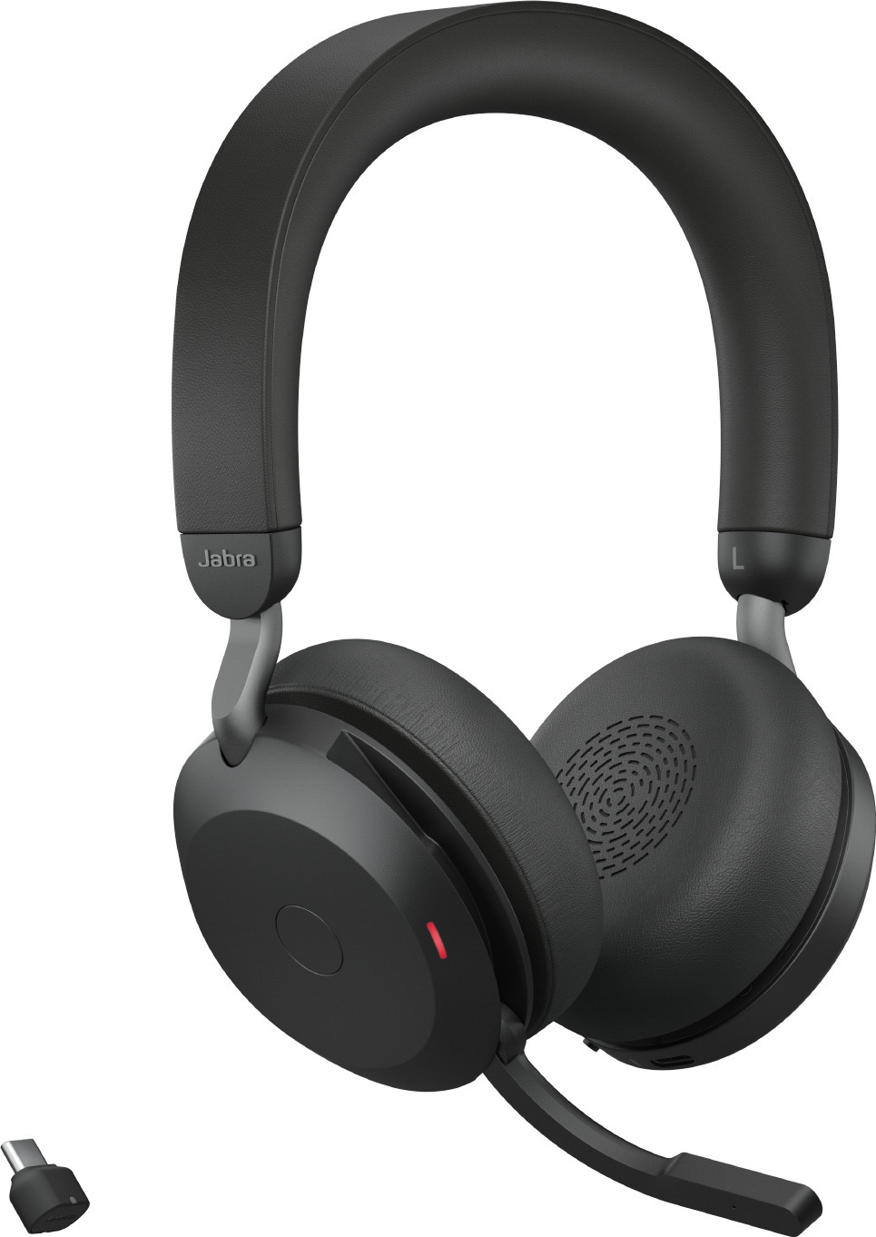 Jabra Evolve2 75 Stereo LINK380C -langaton headset + telakka, UC, musta
