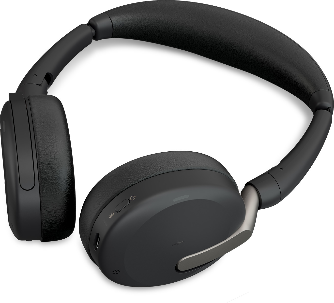 Jabra Evolve2 65 Flex LINK380A MS Stereo kuulokemikrofoni ja latausalusta, musta