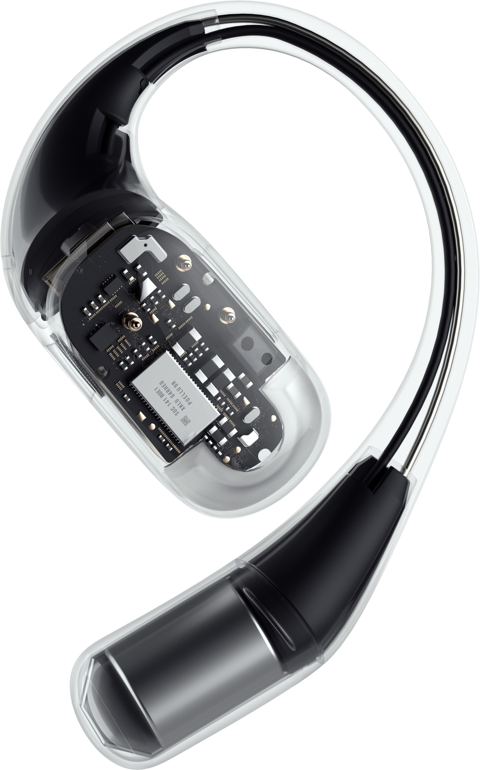 Shokz OpenFit langattomat kuulokkeet, musta