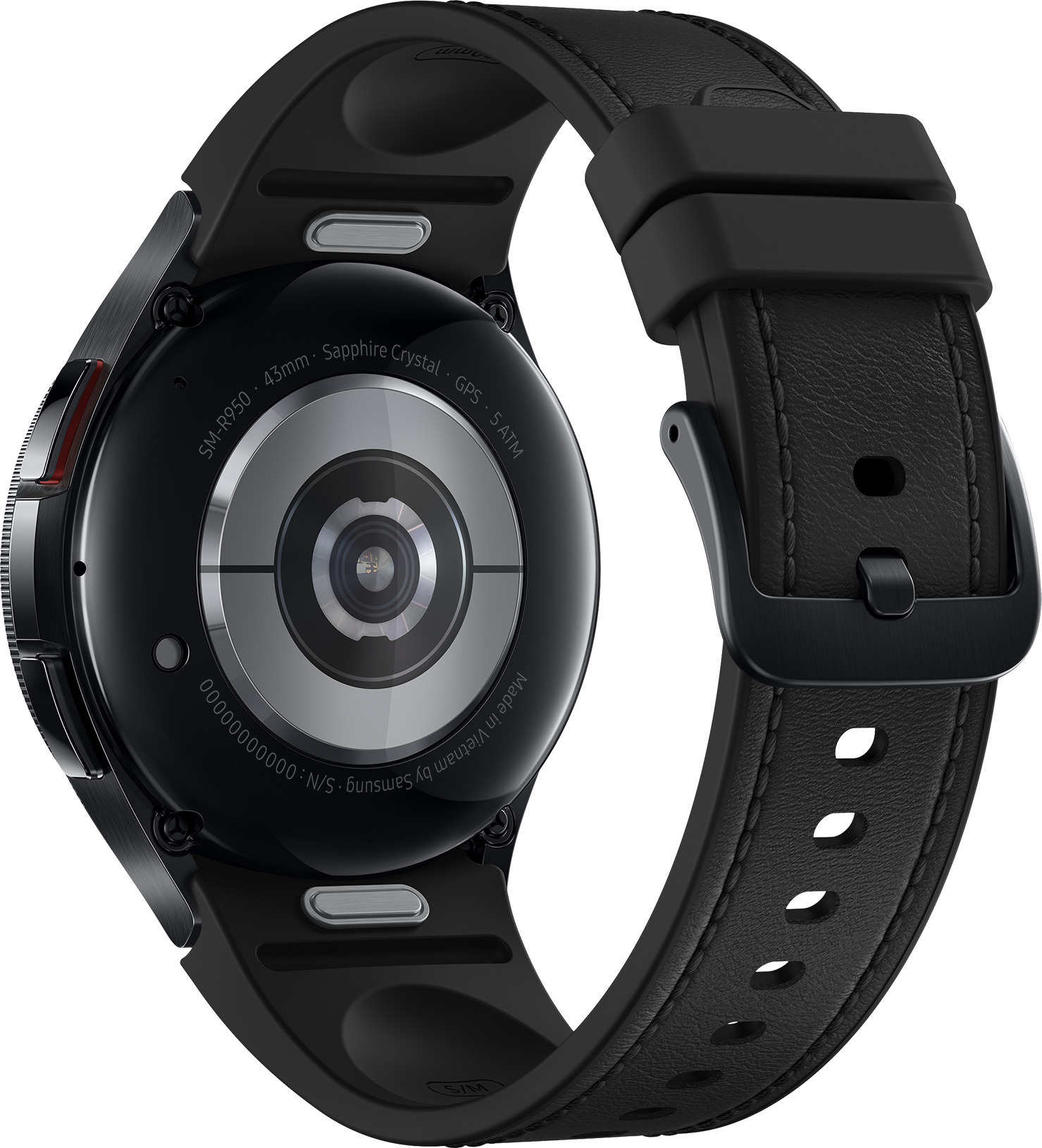 Samsung Galaxy Watch6 Classic BT 43 mm, musta