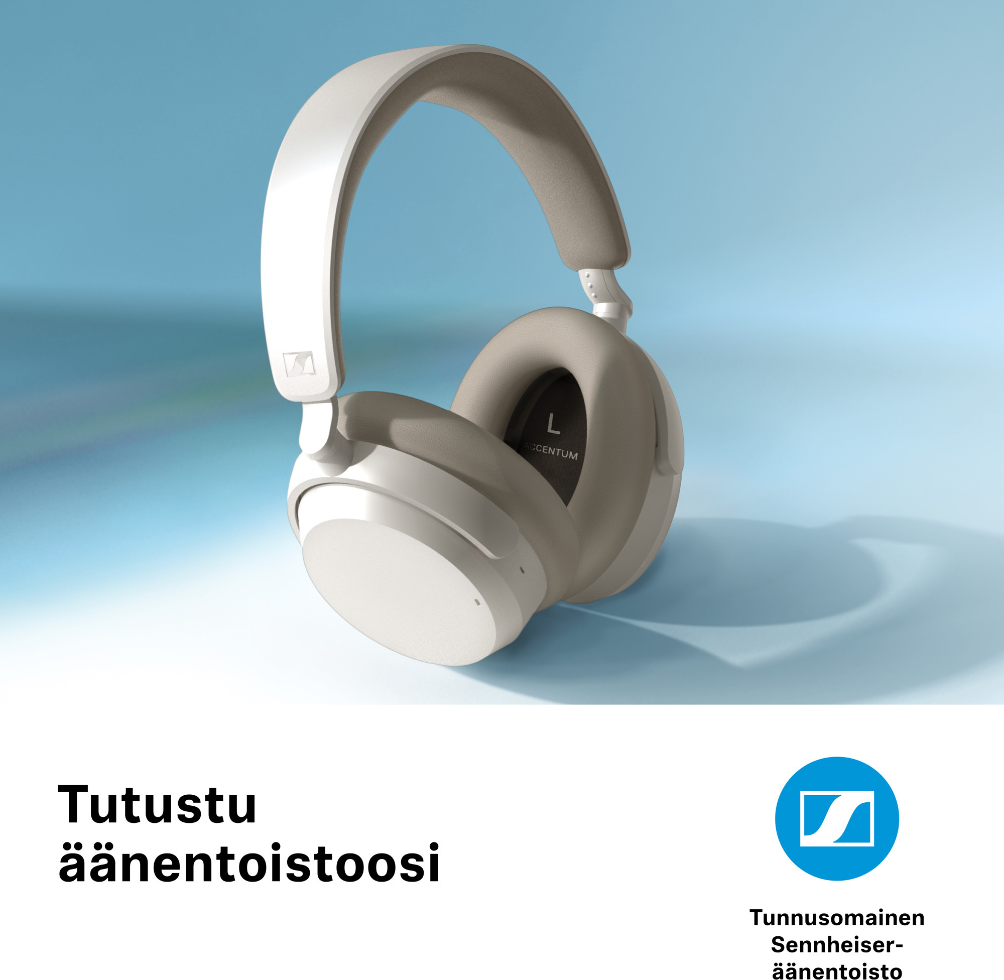 Sennheiser Accentum Wireless vastamelukuulokkeet, musta