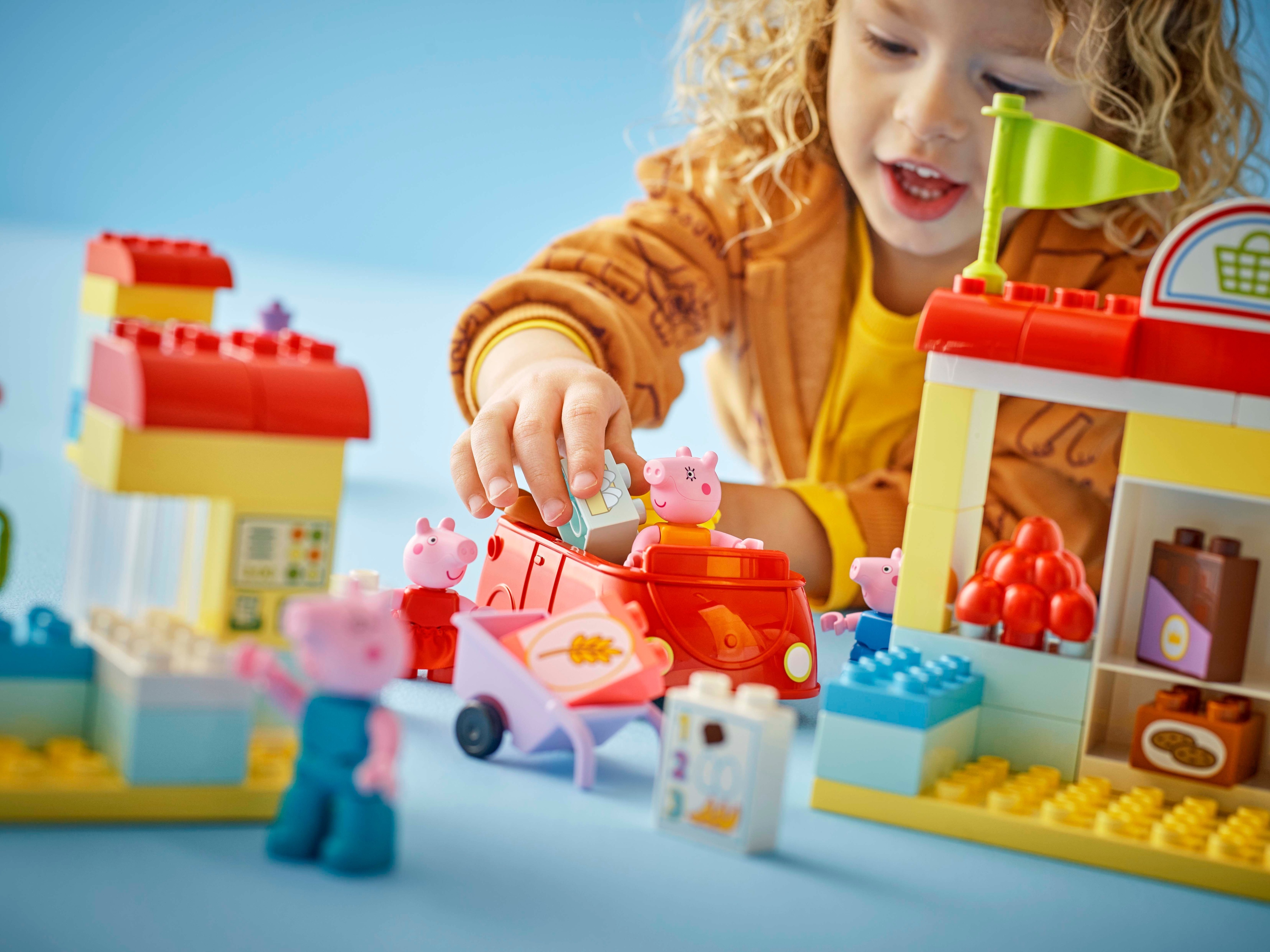 LEGO DUPLO Peppa Pig 10434 - Pipsa Possun supermarket