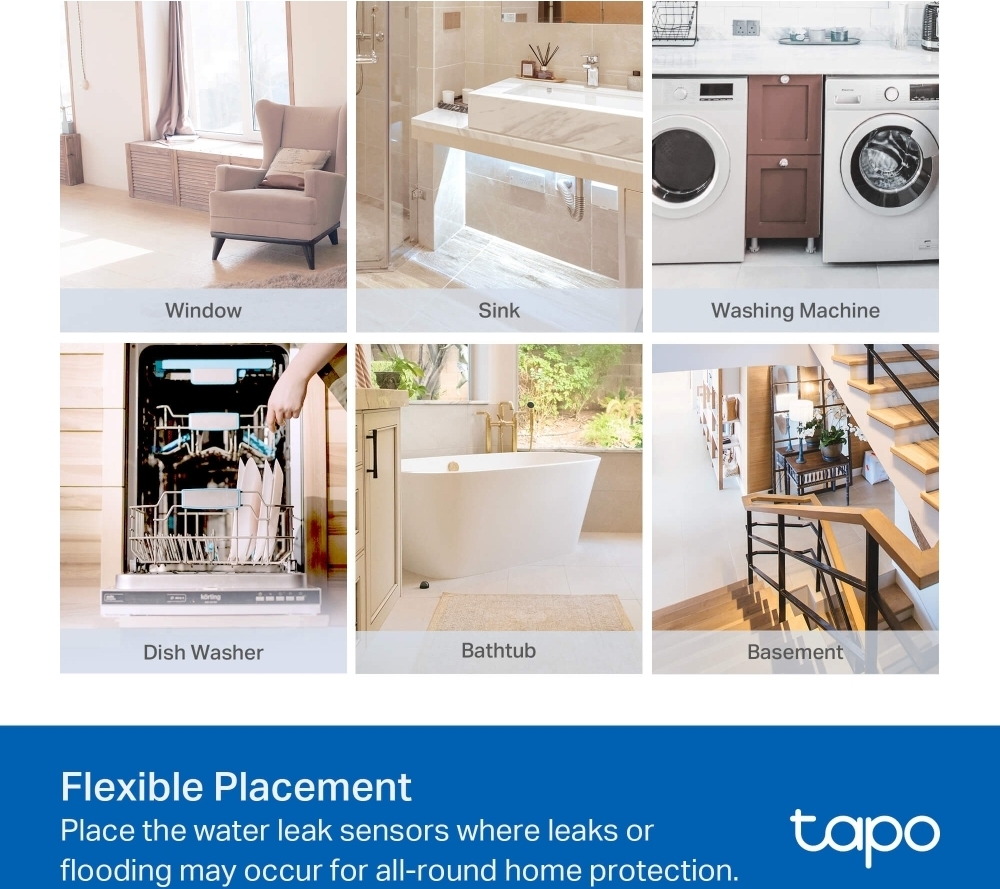 TP-LINK Tapo T300 -vesivuototunnistin