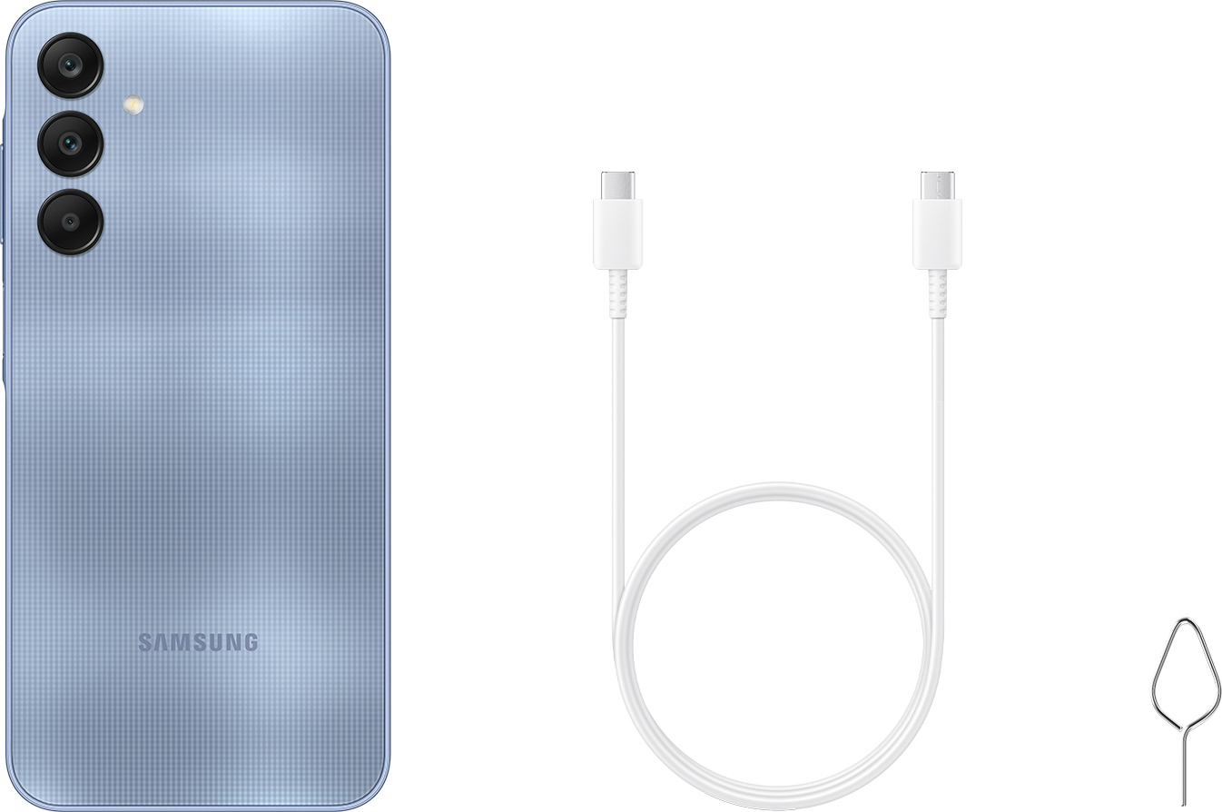 Samsung Galaxy A25 5G -puhelin, 128/6 Gt, sininen