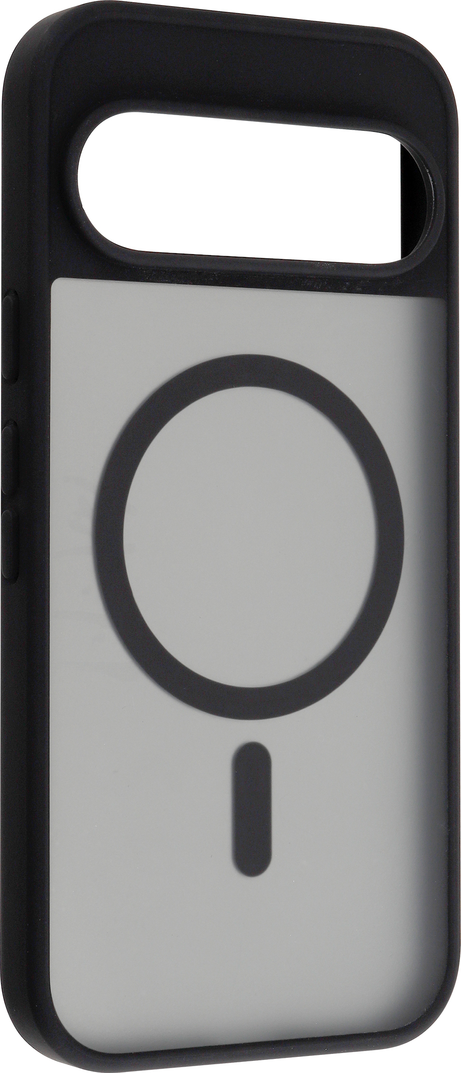 FoneKit Magneettinen Soft Touch -suojakuori, Google Pixel 9, musta/harmaa