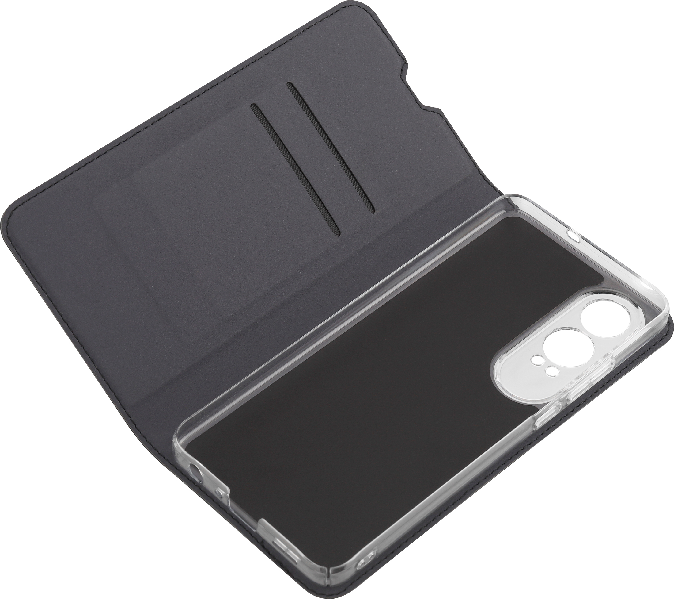 FoneKit BookCase -suojakotelo, OnePlus Nord CE4 Lite, musta