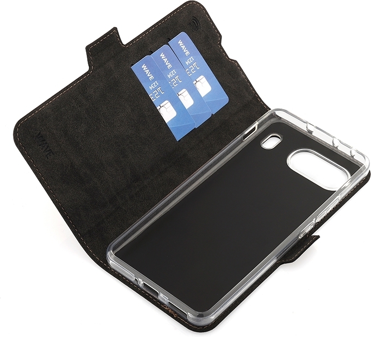 Wave BookCase -suojakuori, OnePlus Nord 4 5G, Smoky Sangria