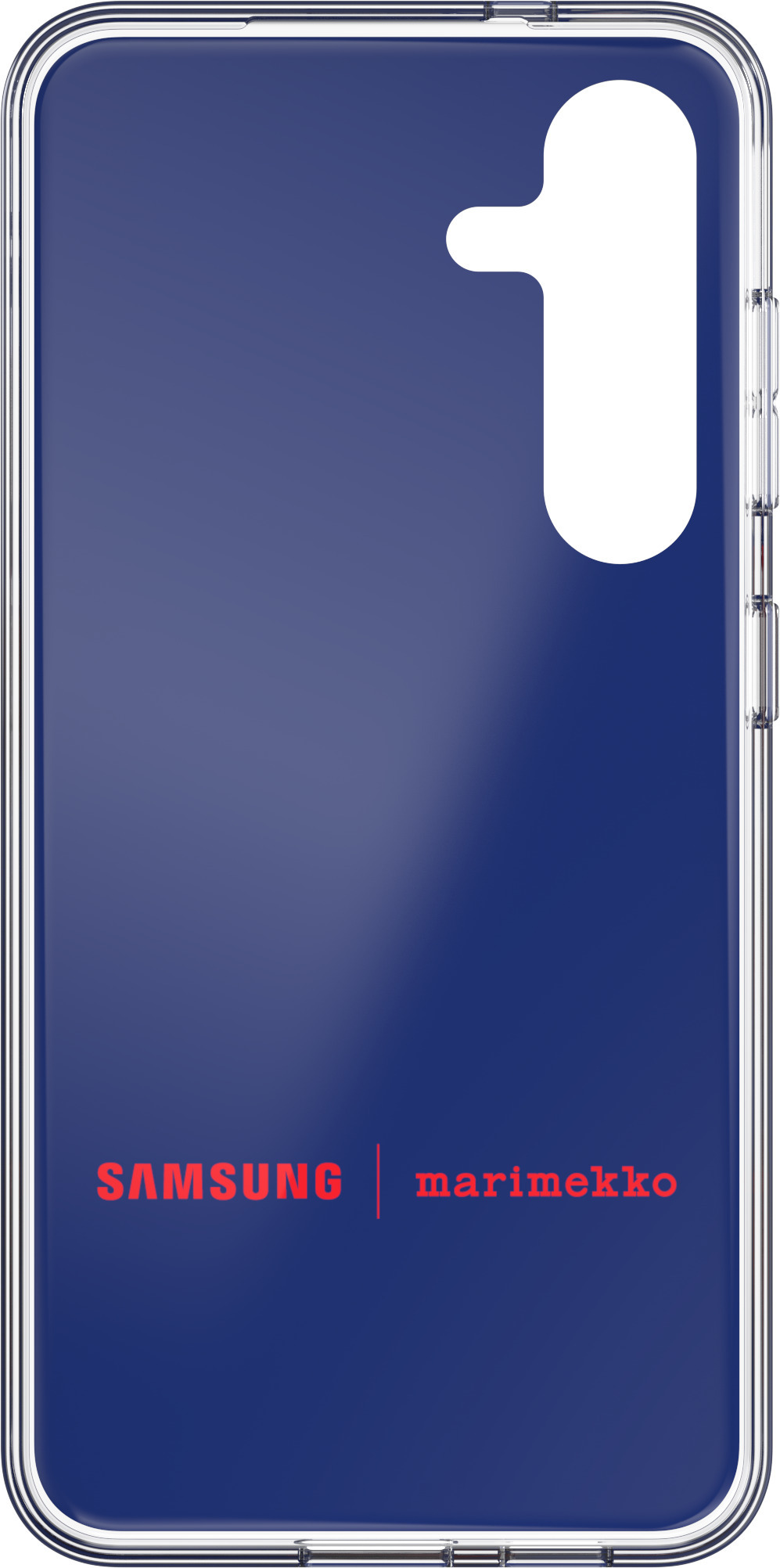 Samsung x Marimekko Dual Layer Case -suojakuori, Samsung Galaxy S24, sininen/punainen