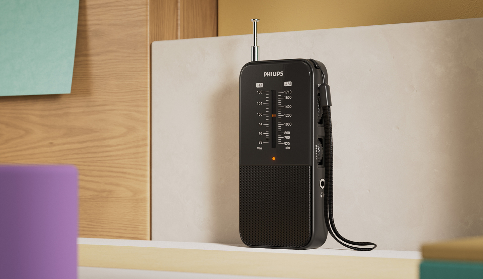 Philips TAR1509/00 kannettava FM/AM-radio