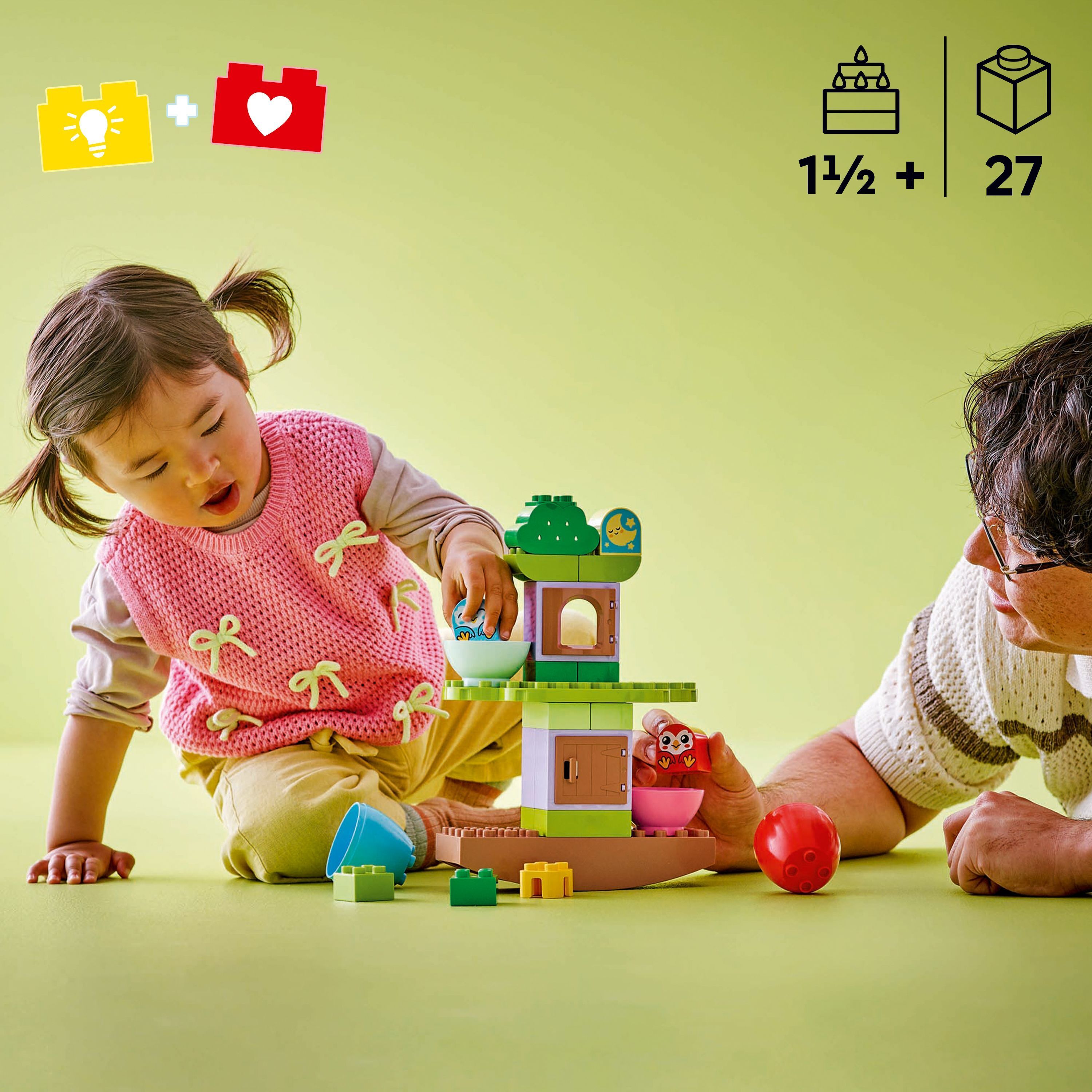 LEGO DUPLO My First 10440 – Tasapainottelu- ja pinoamispuu
