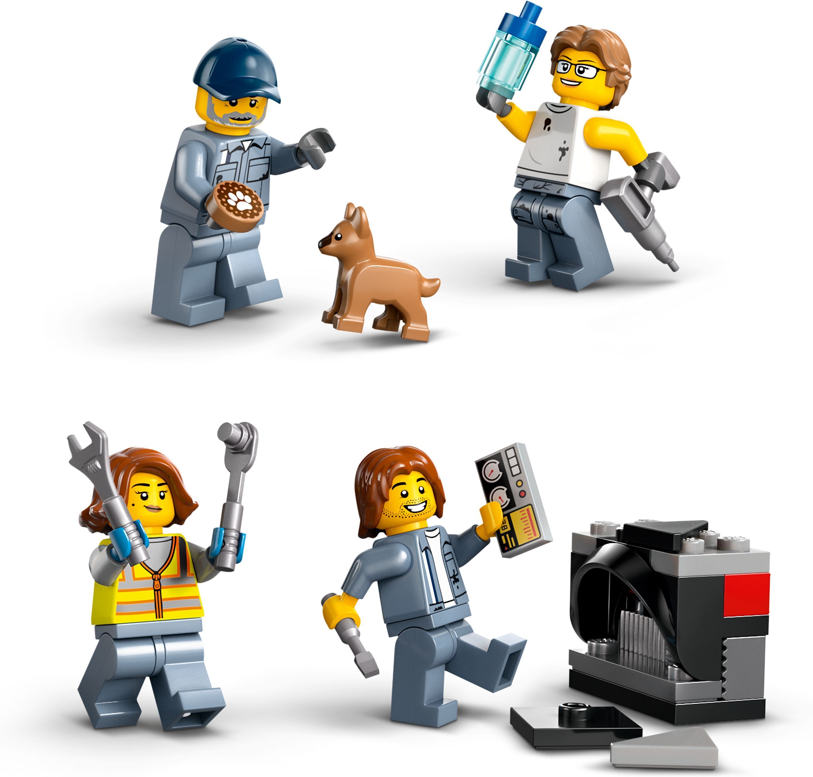 LEGO My City 60472 – Autopurkamo ja autoja