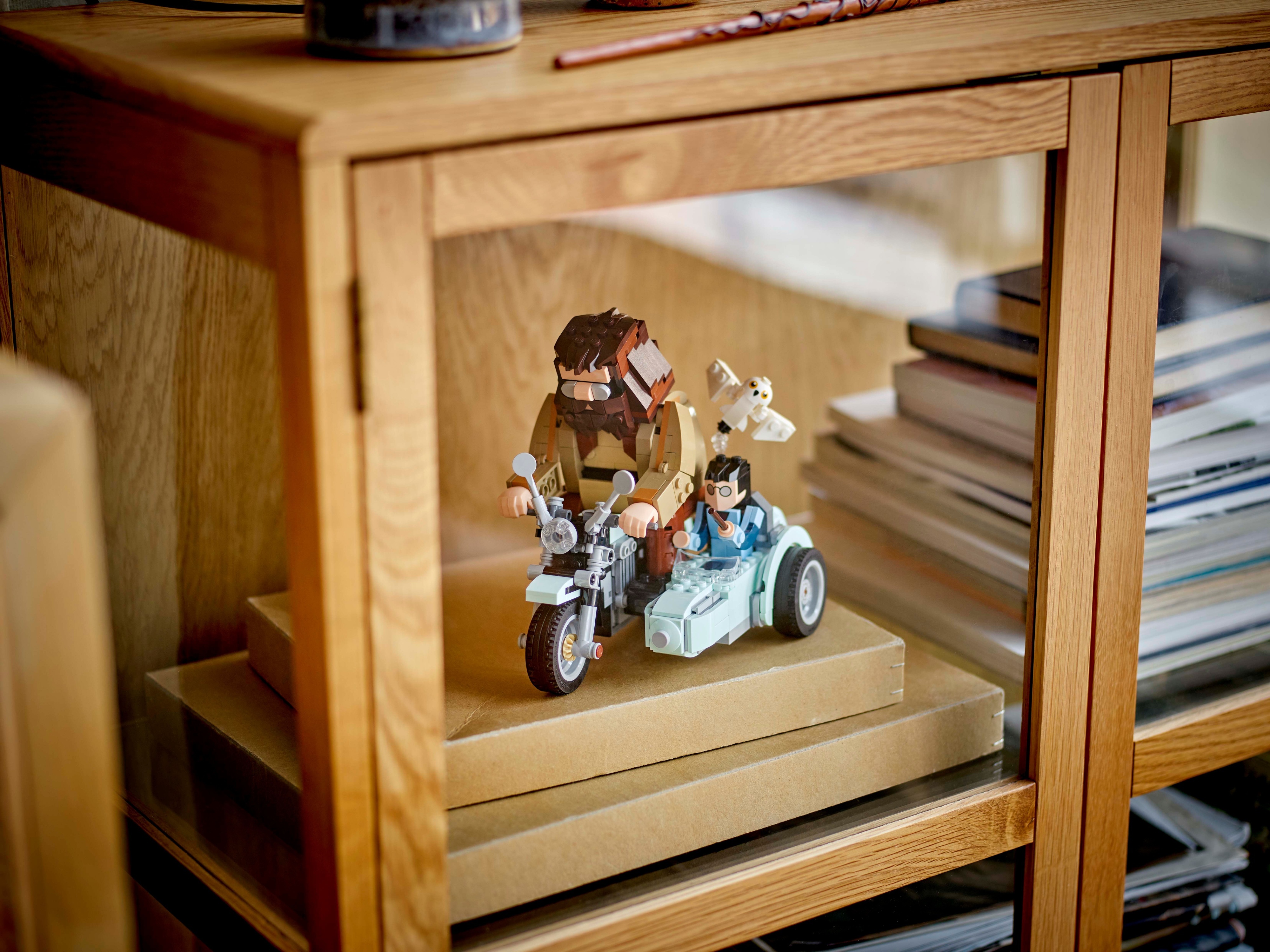 LEGO Harry Potter 76443 – Hagrid ja Harry moottoripyöräajelulla