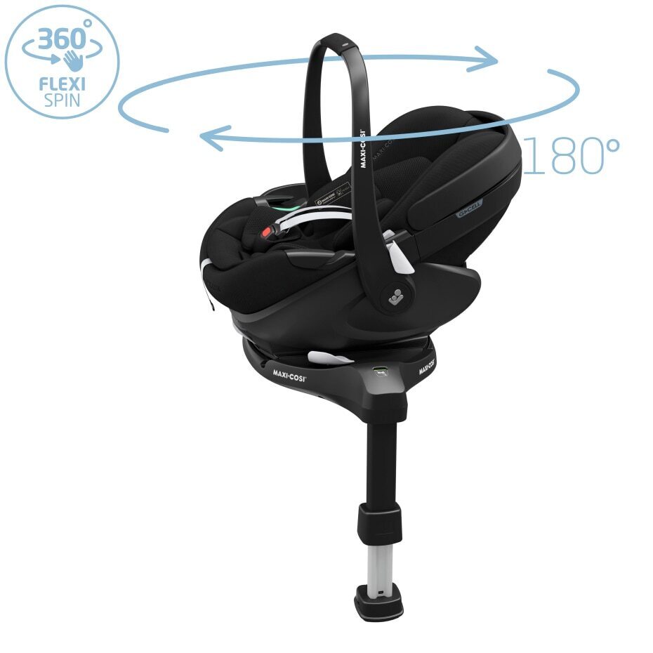Maxi-Cosi Pebble 360 PRO 2 -turvakaukalo, 40–87 cm, musta