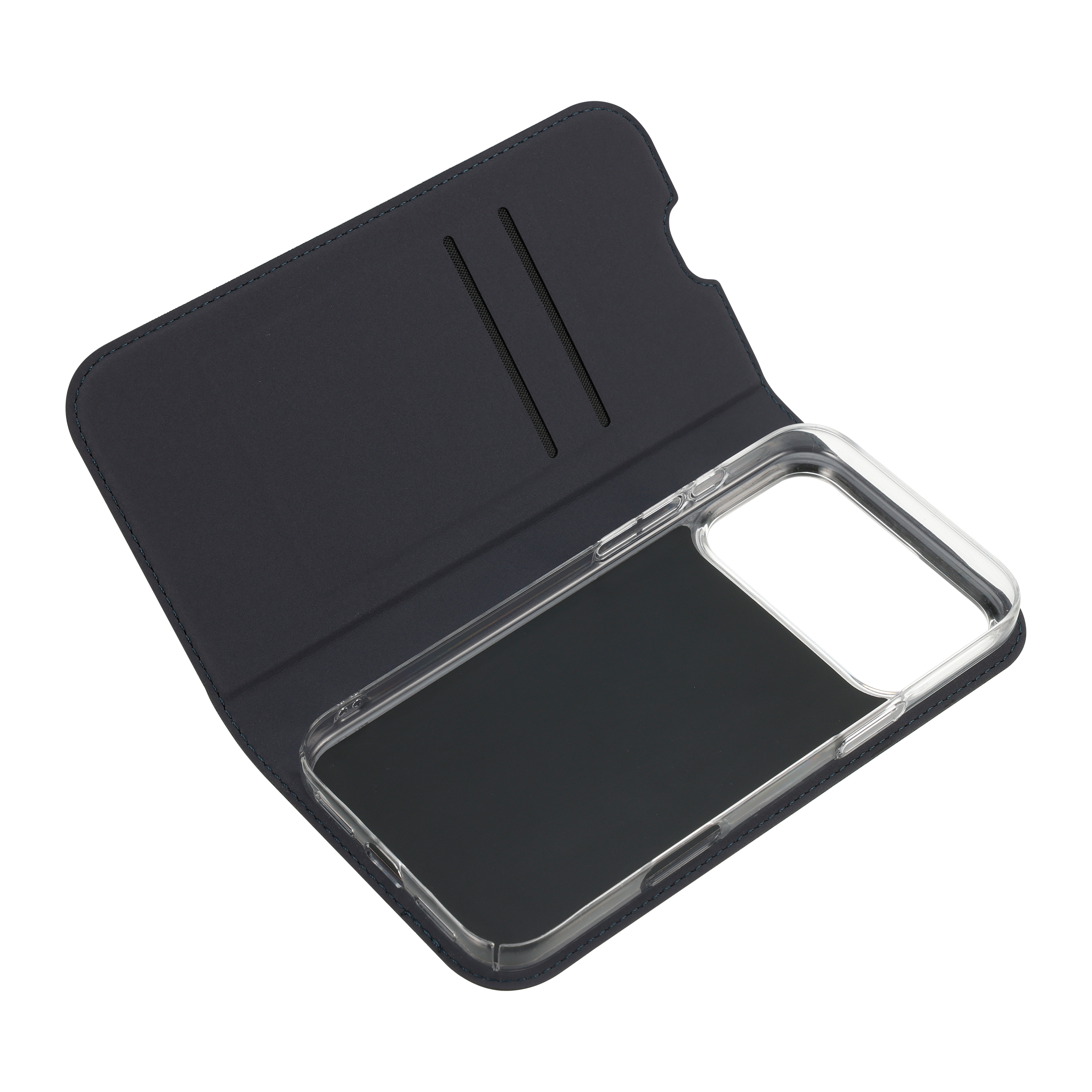 FoneKit BookCase suojakotelo, iPhone 17 Pro, sininen