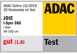 Joie i-Spin 360 -turvaistuin, 40 - 105 cm, Coal