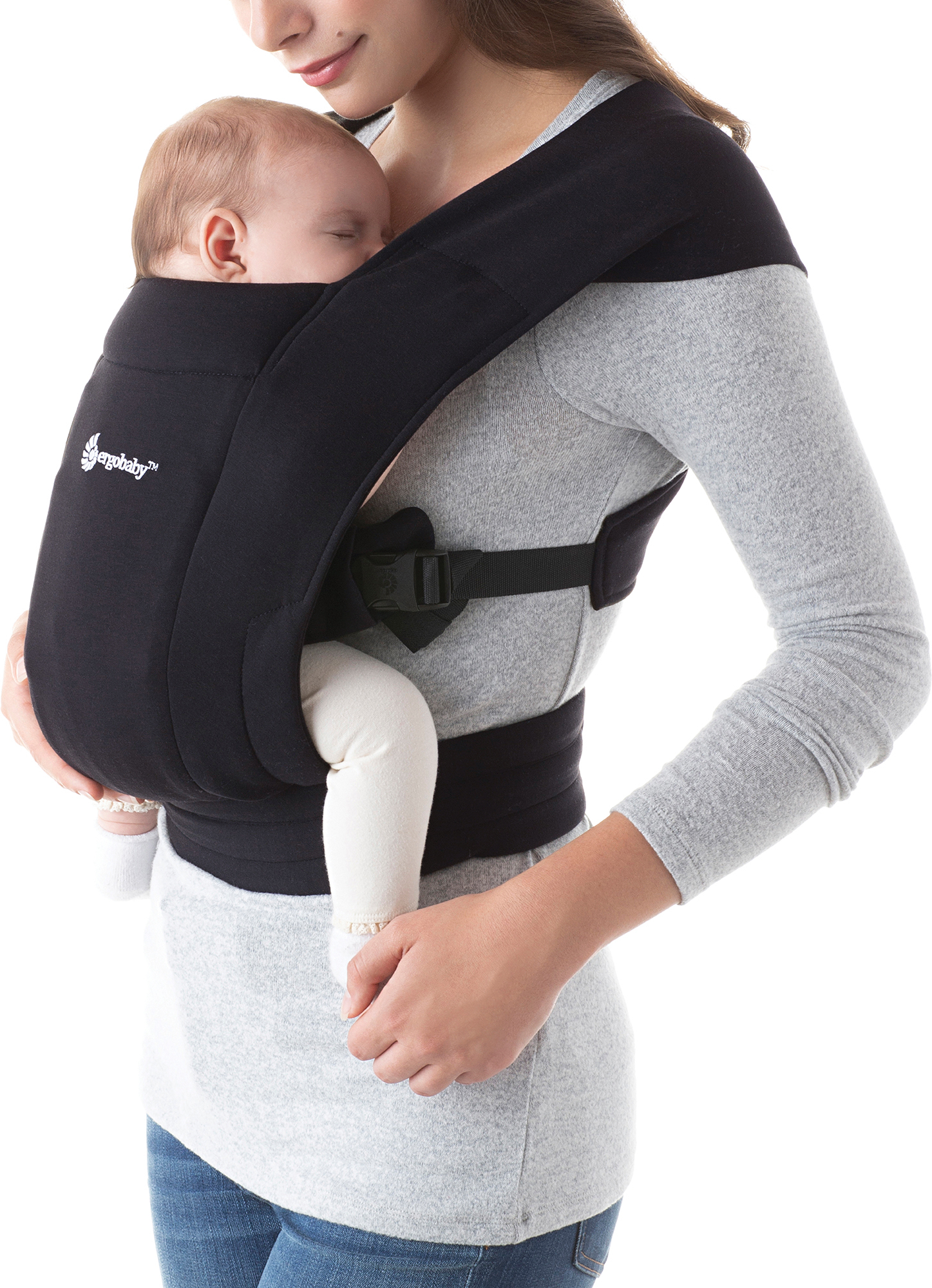 Ergobaby Embrace -kantoreppu, Pure Black
