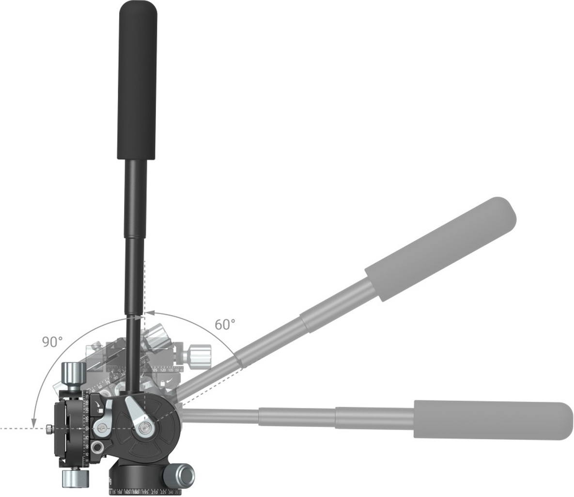 SmallRig 3457 Lightweight Fluid Video Head -videopää