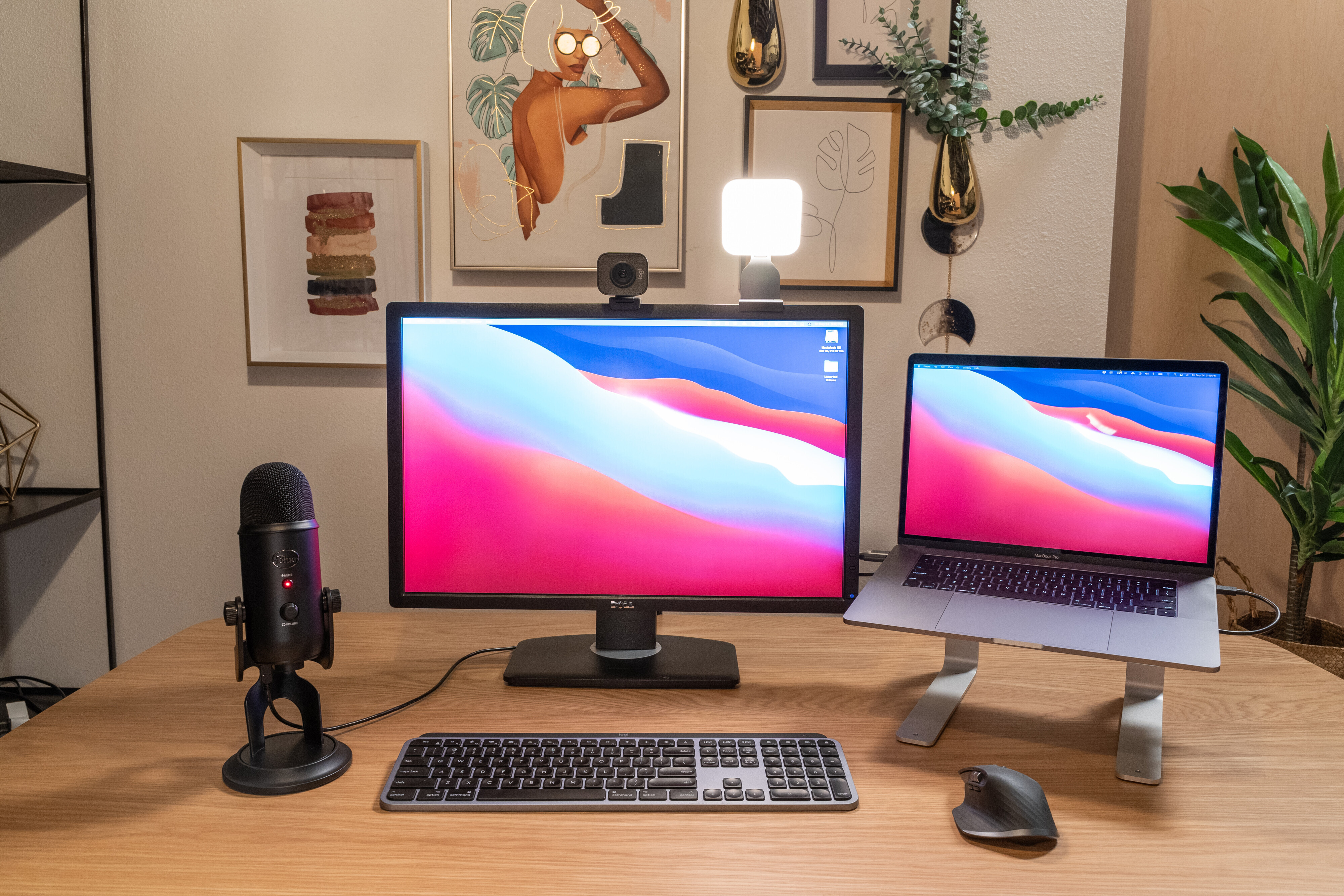 Logitech Litra Glow -suoratoistovalaisin