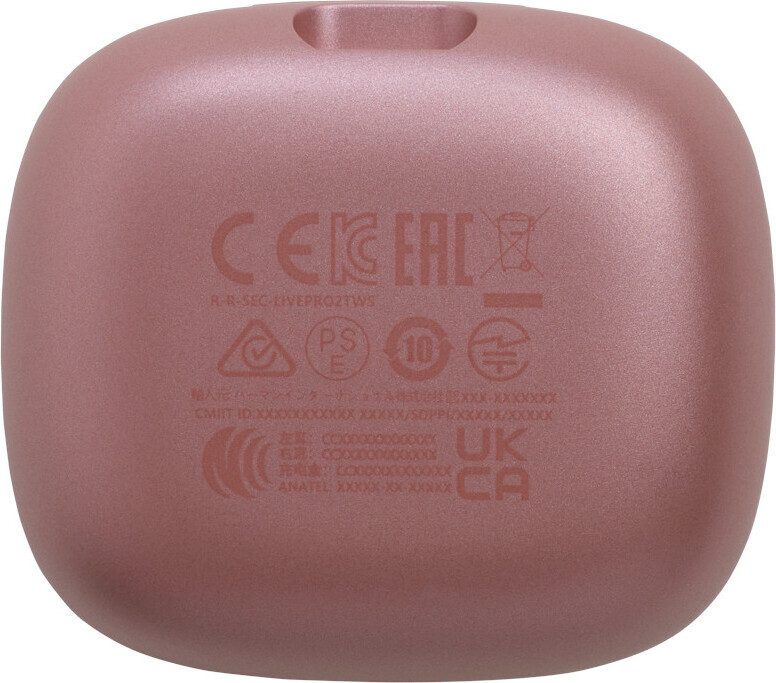 JBL Live Pro 2 - vastamelunappikuulokkeet, roosa