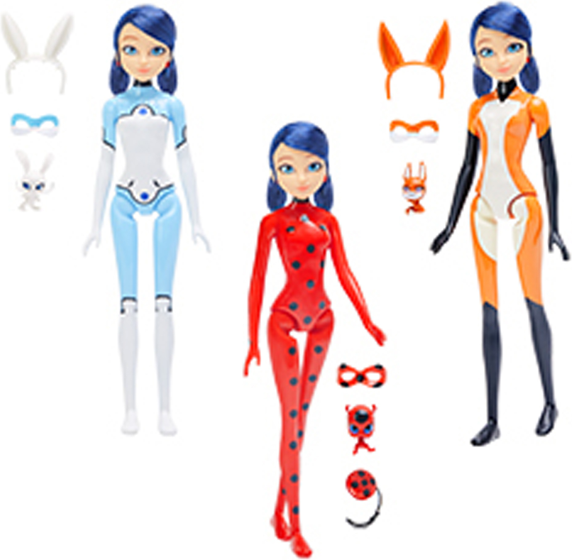 Miraculous Magic Heroez Reveal muotinukke, lajitelma