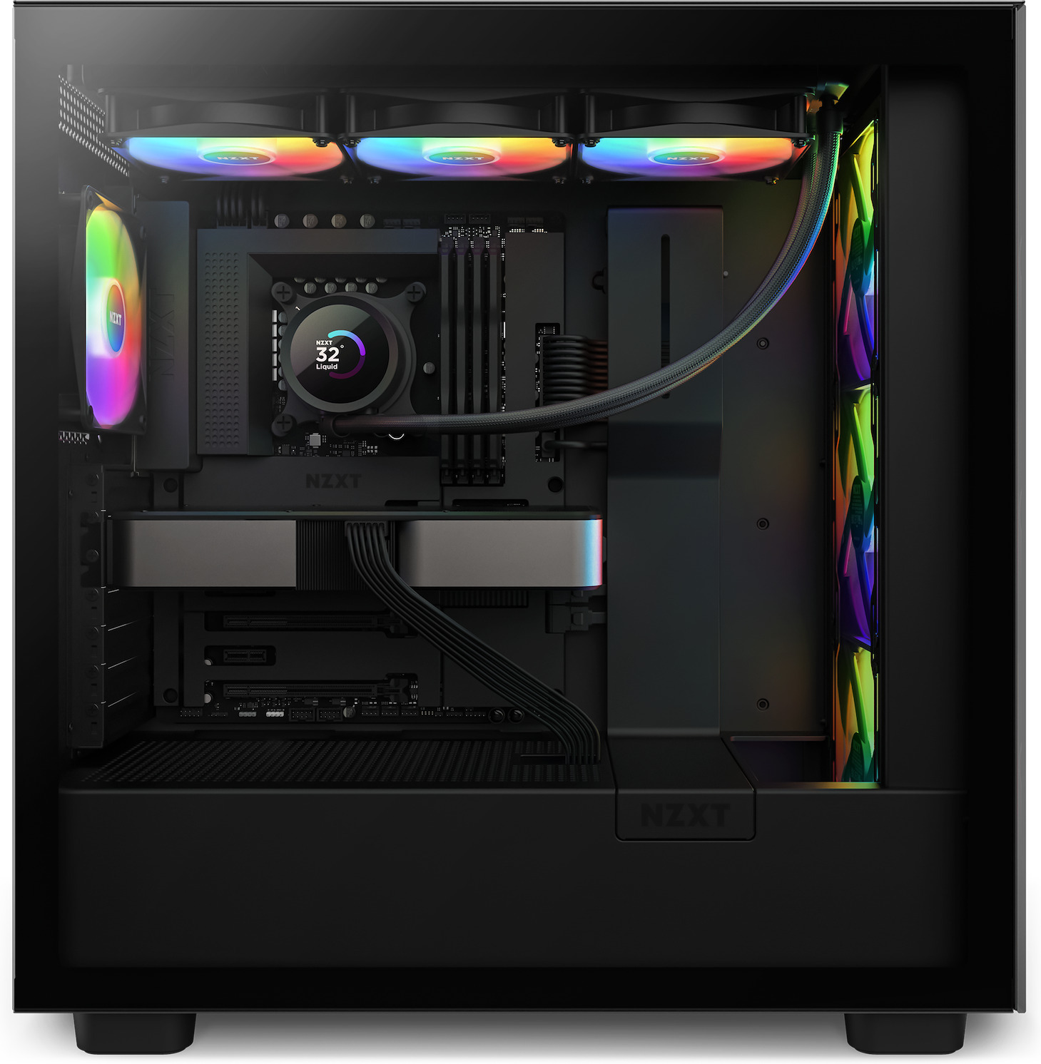 NZXT Kraken 360 RGB -nestejäähdytysjärjestelmä, valkoinen