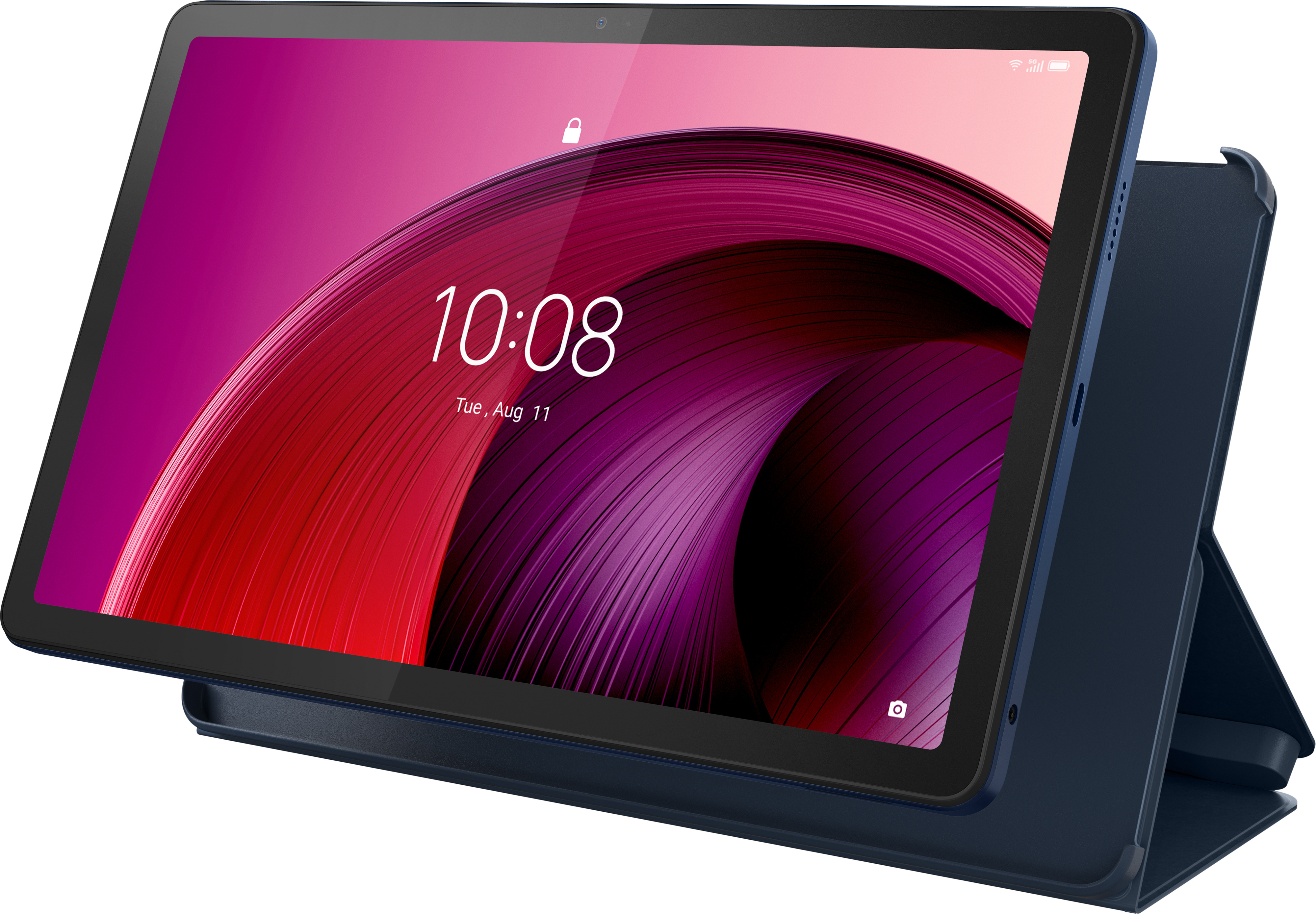 Lenovo Tab M10 5G Folio Case -suojakuori, sininen