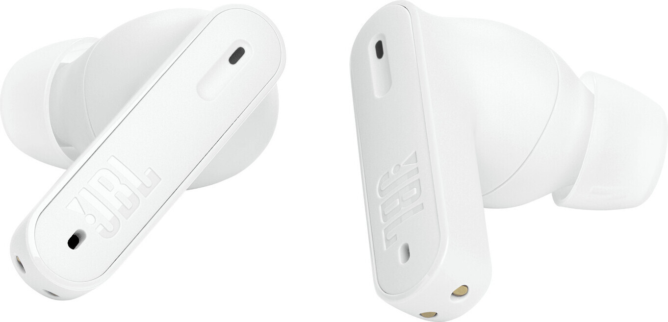 JBL Tune Beam vastamelunappikuulokkeet, valkoinen