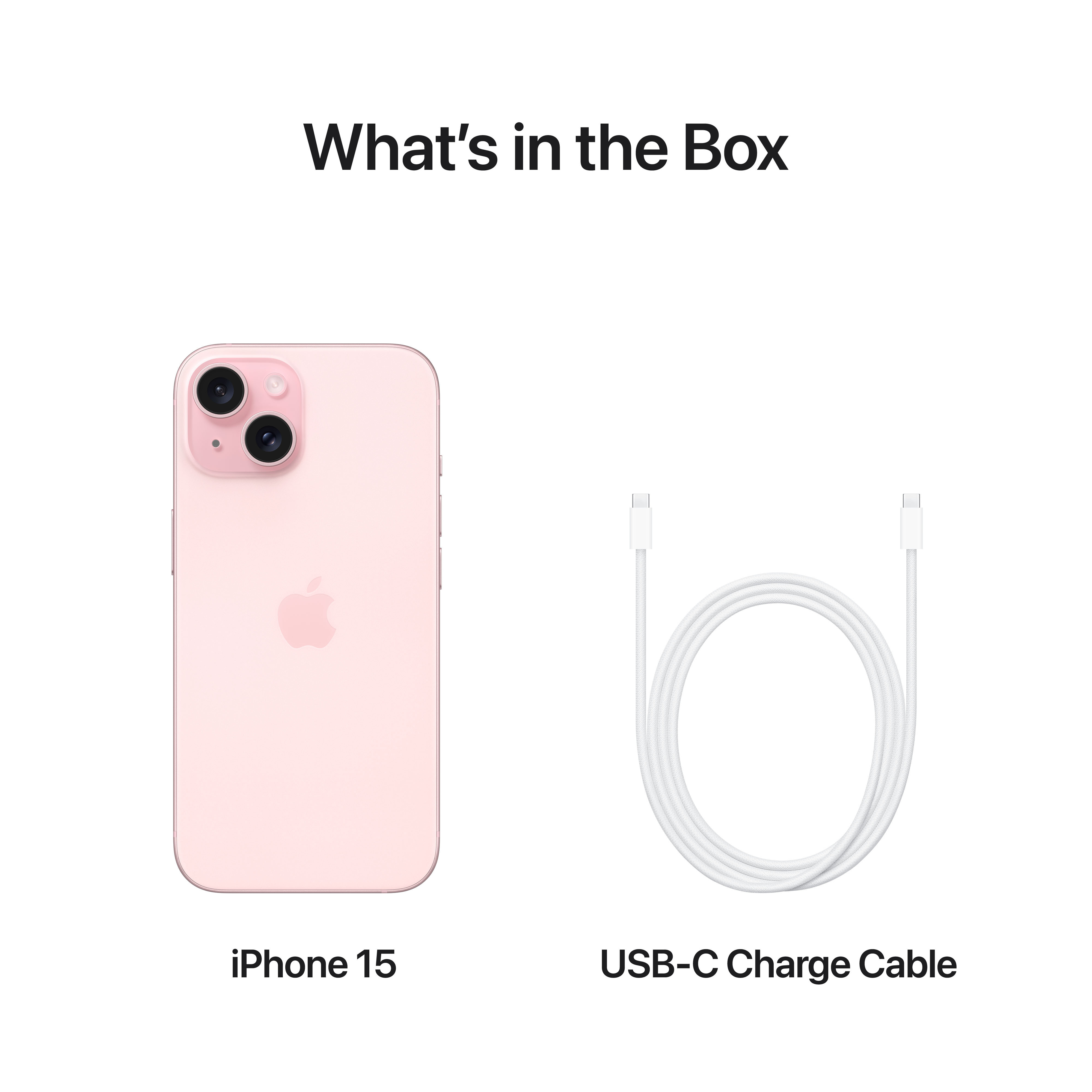 Apple iPhone 15 256 Gt -puhelin, pinkki (MTP73)