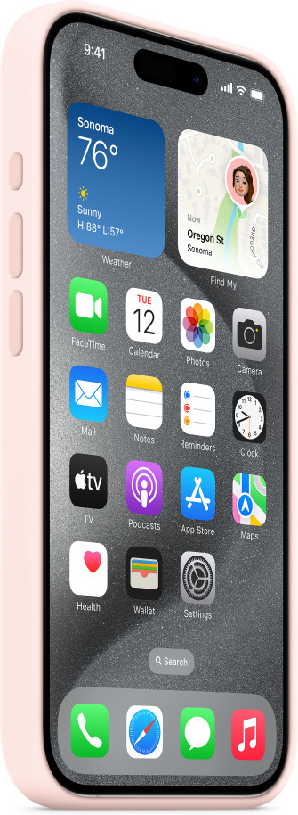 Apple iPhone 15 Plus 256 Gt -puhelin, sininen (MU1F3)