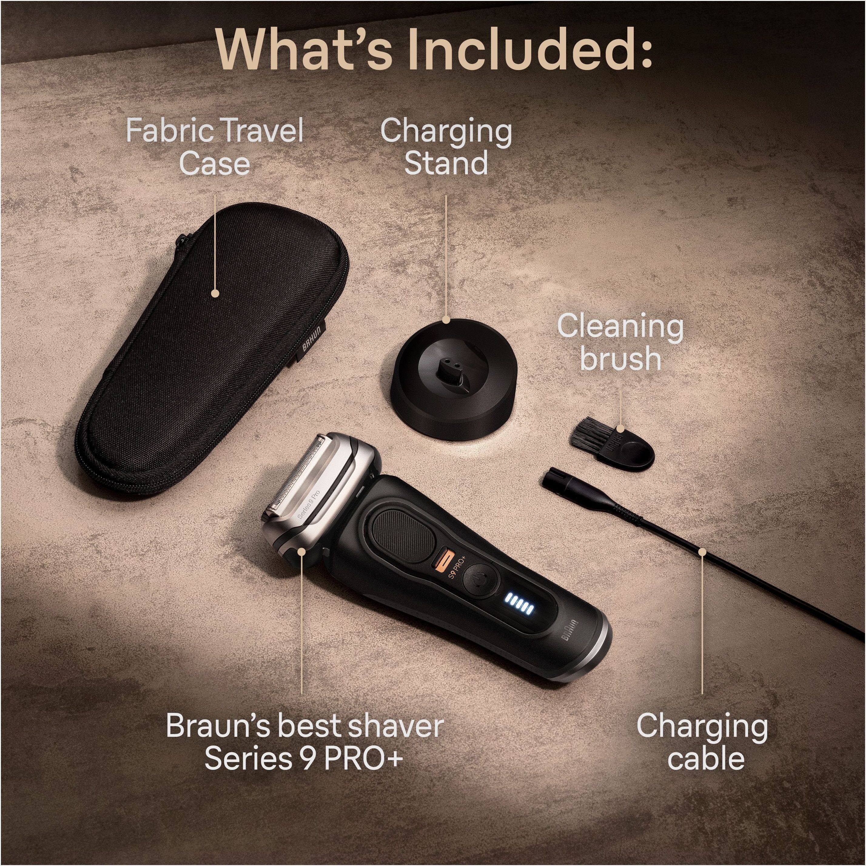 Braun Series 9 PRO+ 9510s -parranajokone