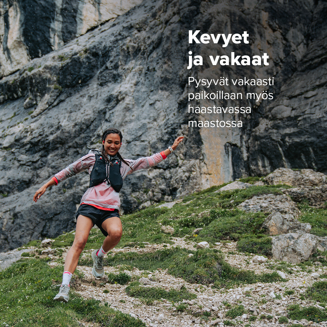 Suunto Wing -open ear-urheilukuulokkeet, musta