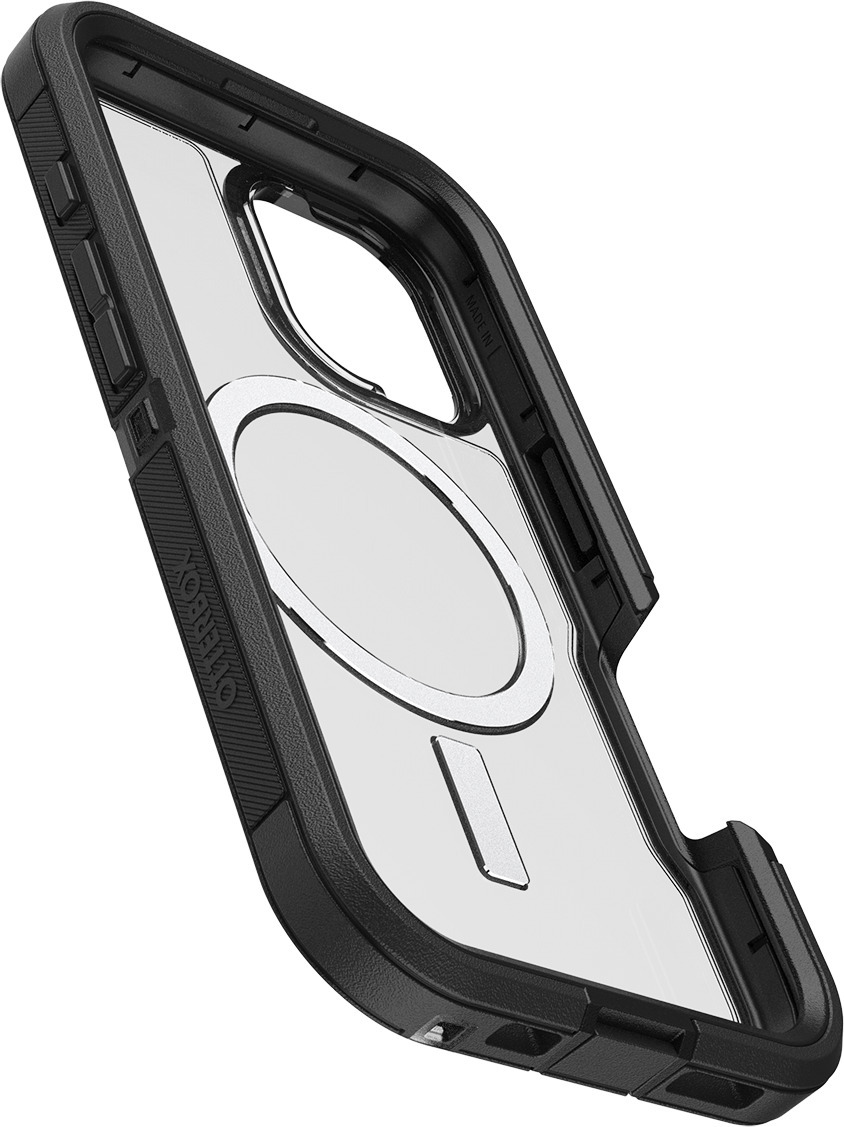 Otterbox Defender XT -suojakuori, iPhone 16, musta / kirkas