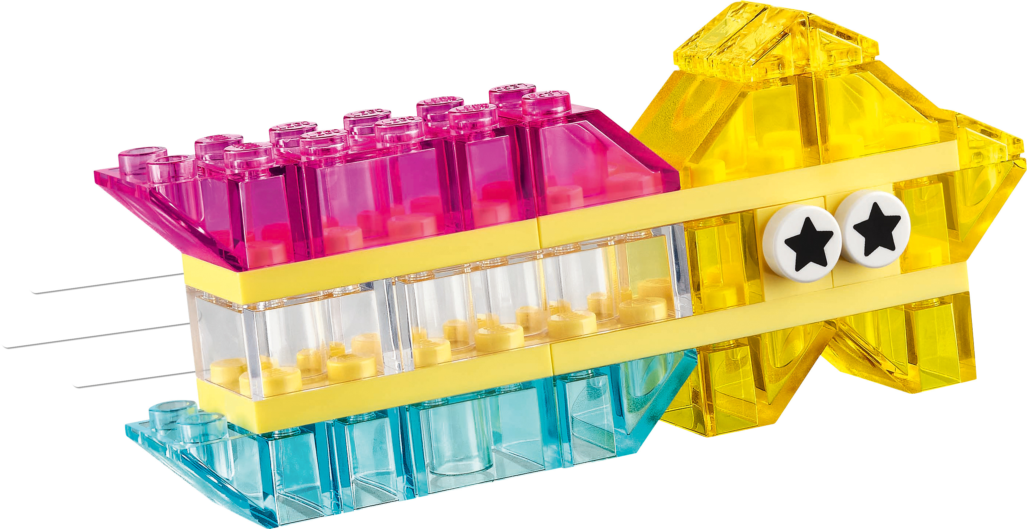 LEGO Classic 11040 – Läpinäkyvien palikoiden taikalaatikko