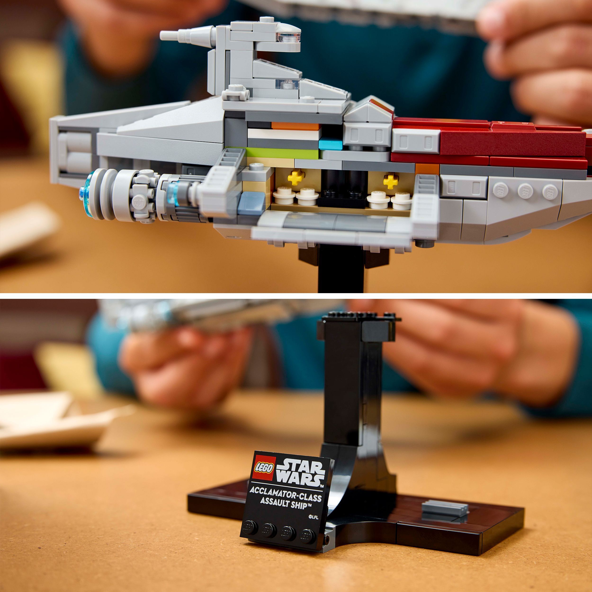 LEGO Star Wars 75404 – Acclamator-luokan hyökkäysalus