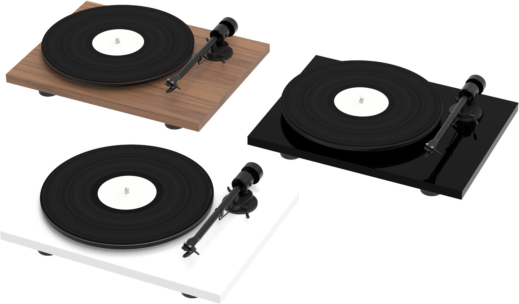 Pro-Ject T1 EVO levysoitin, mattavalkoinen