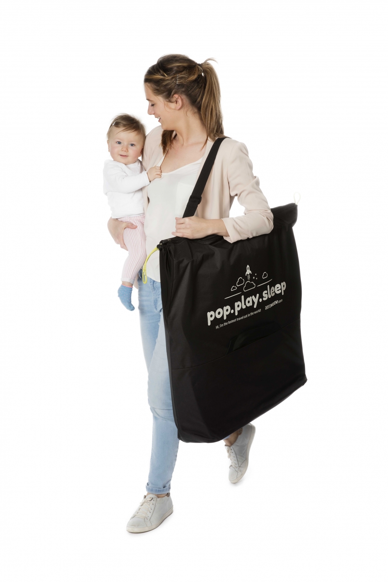 AeroMoov Instant Travel Cot -matkasänky, Grey